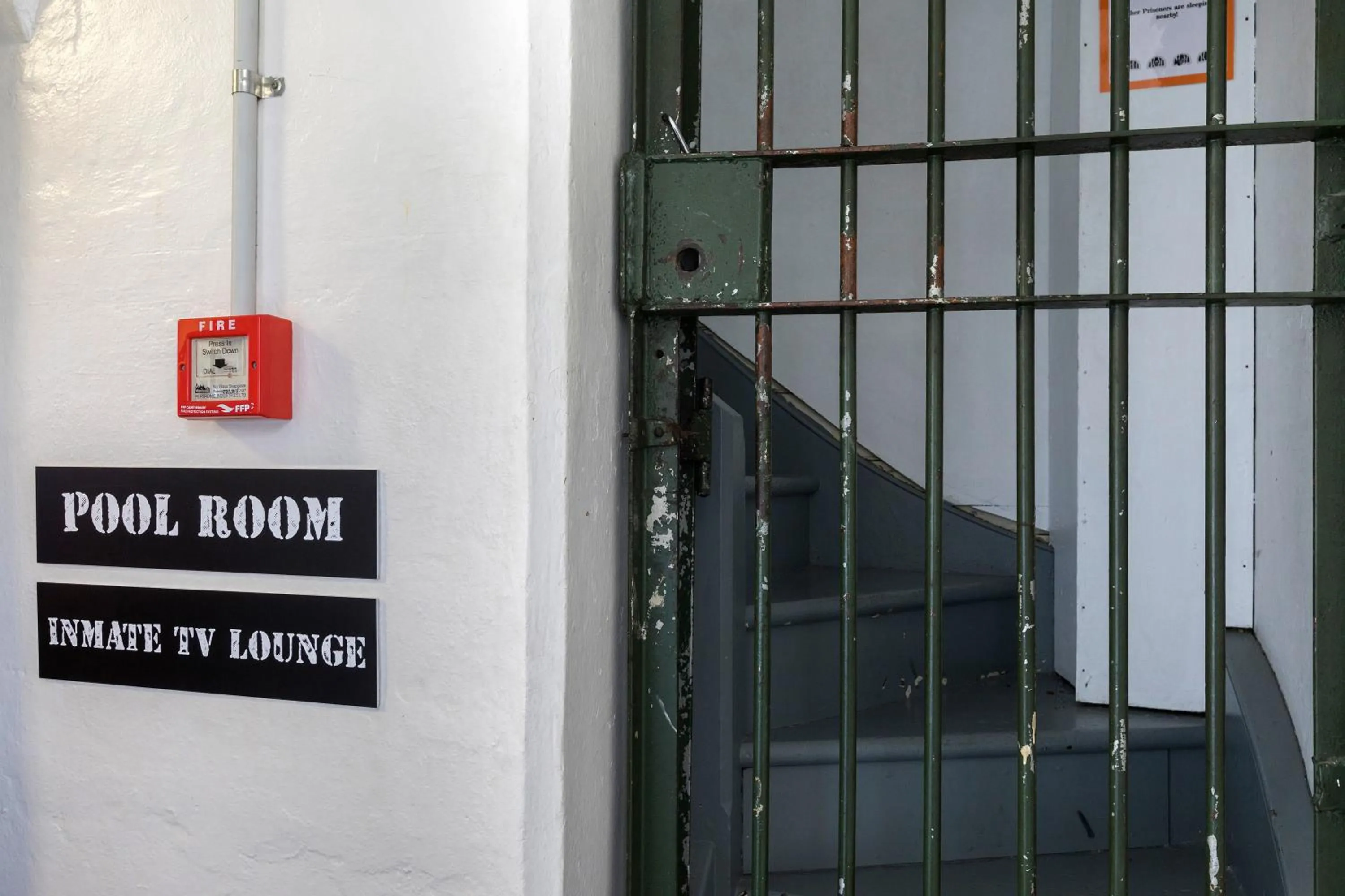 Game Room in Jailhouse Accommodation