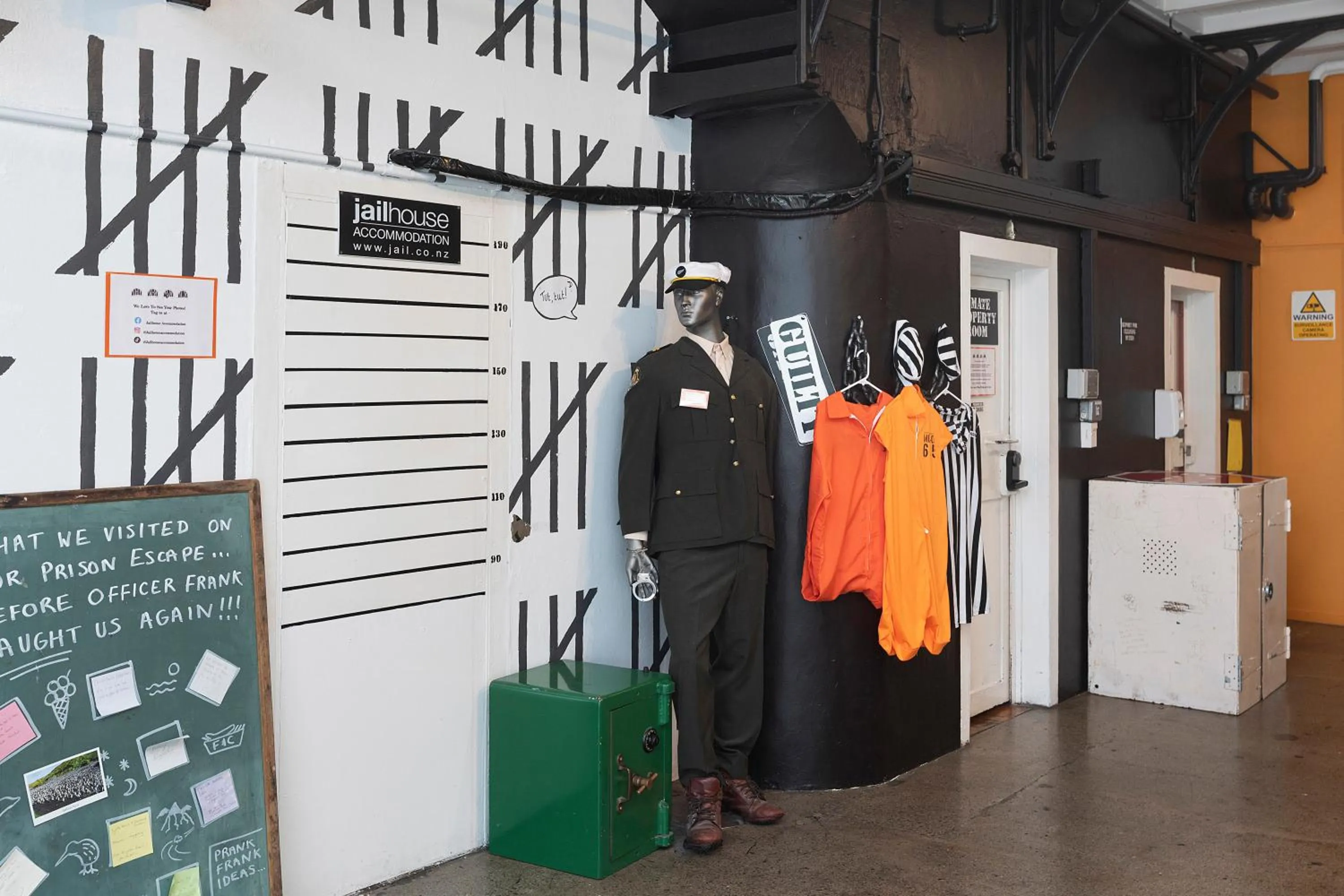 Lobby or reception in Jailhouse Accommodation