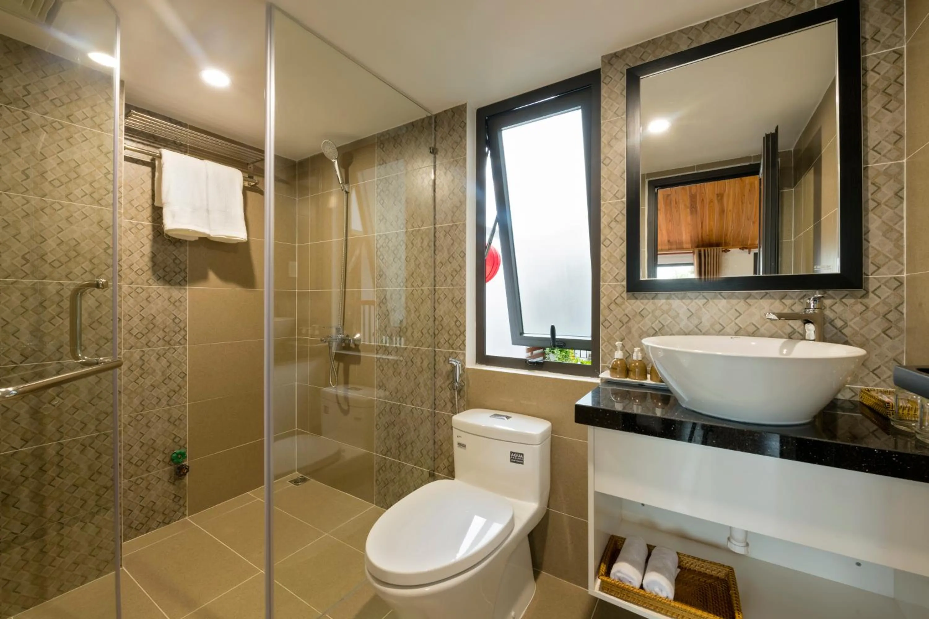 Shower in Brother Villa Hoi An