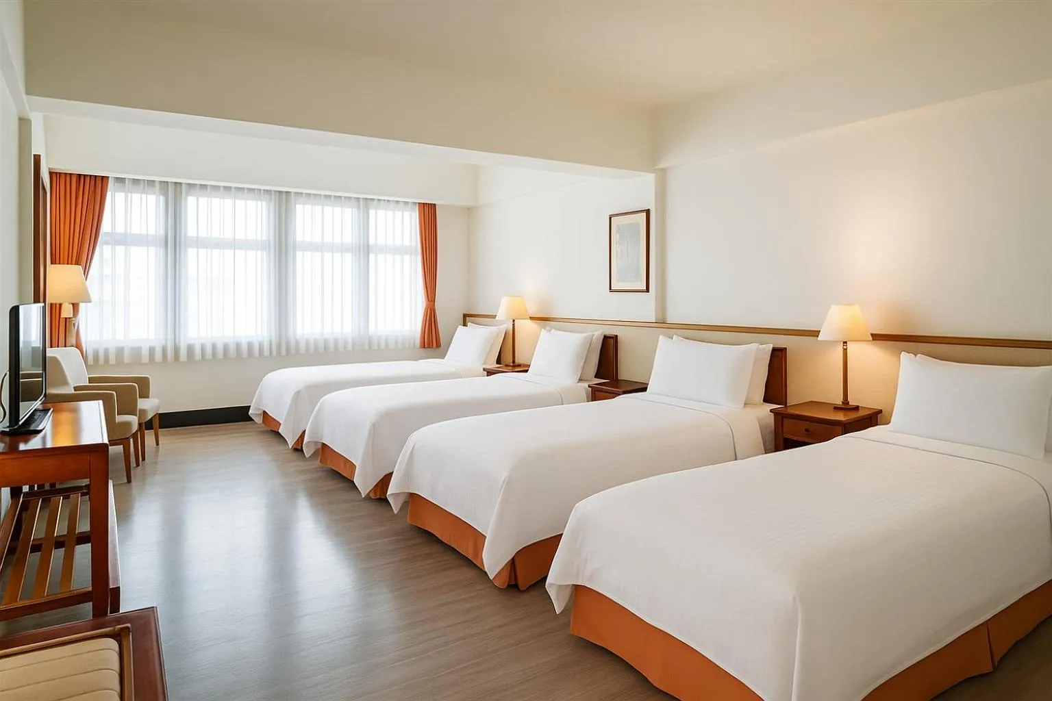 Bedroom, Bed in East Coast Hotel