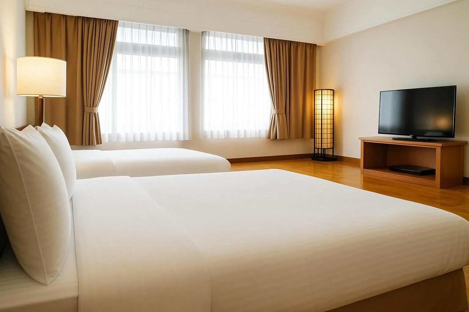 Photo of the whole room, Bed in East Coast Hotel