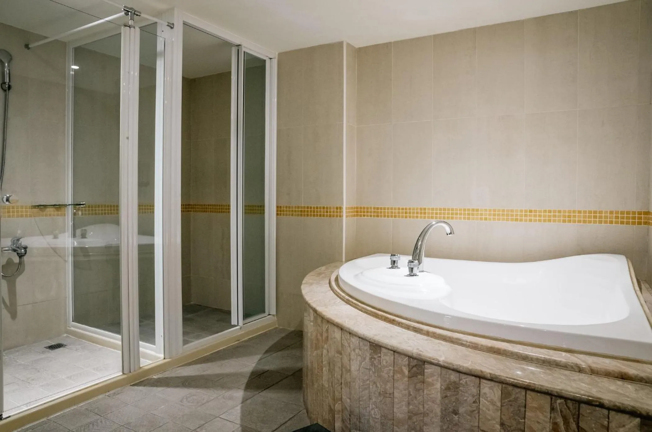 Shower in East Coast Hotel