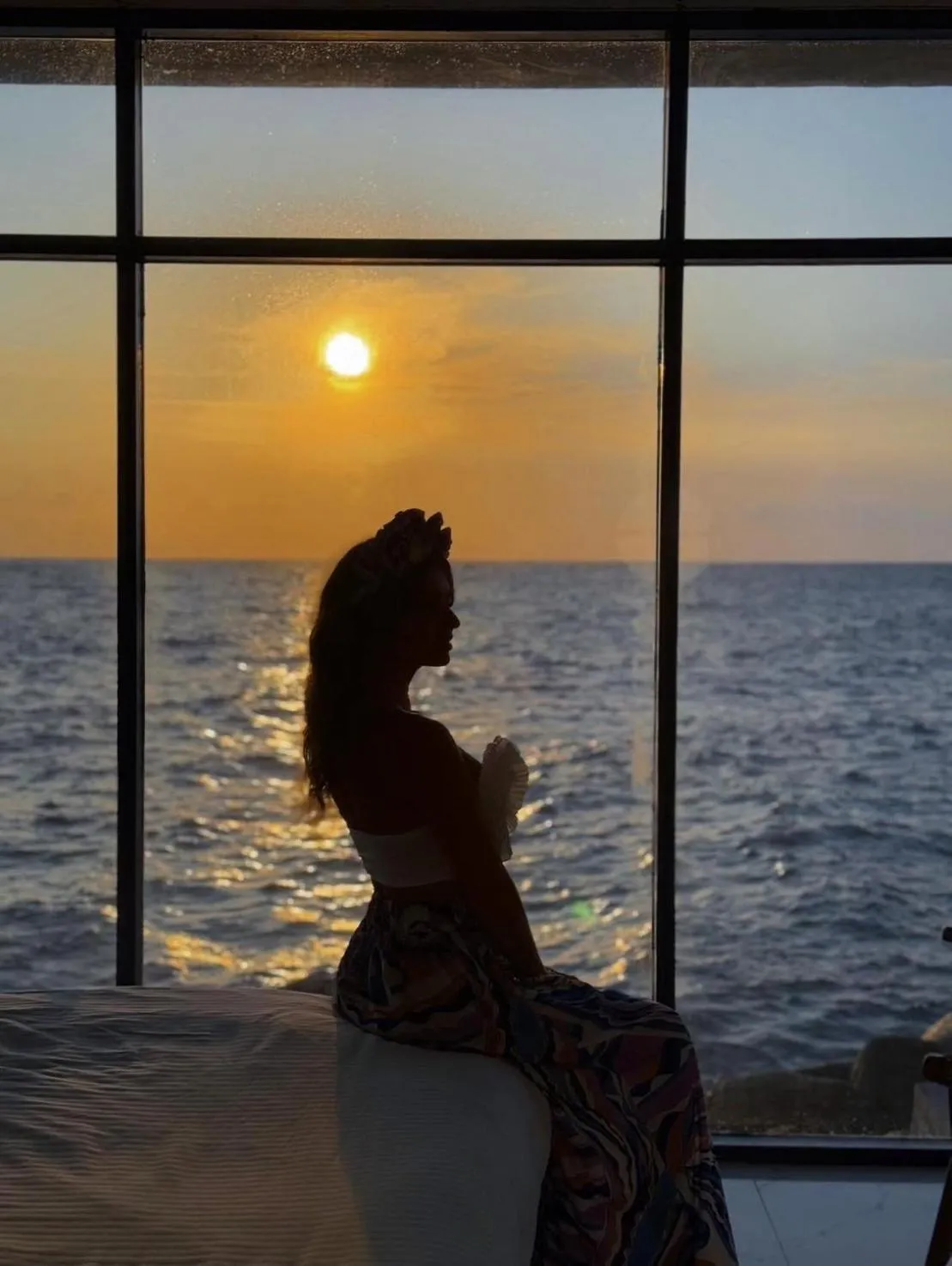 Sunset in P.D. Beach Resort