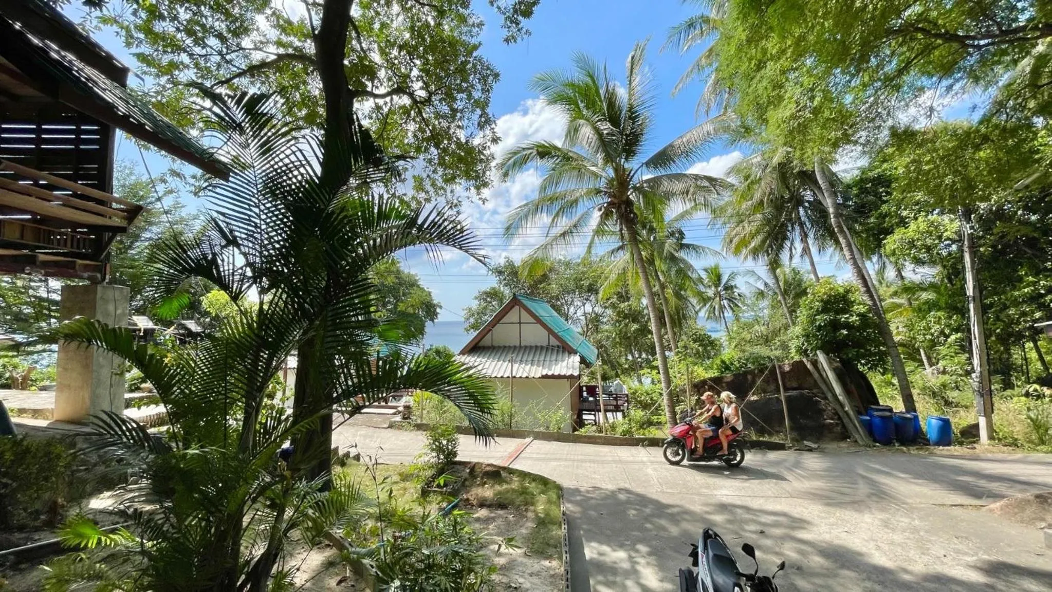 Street view in P.D. Beach Resort
