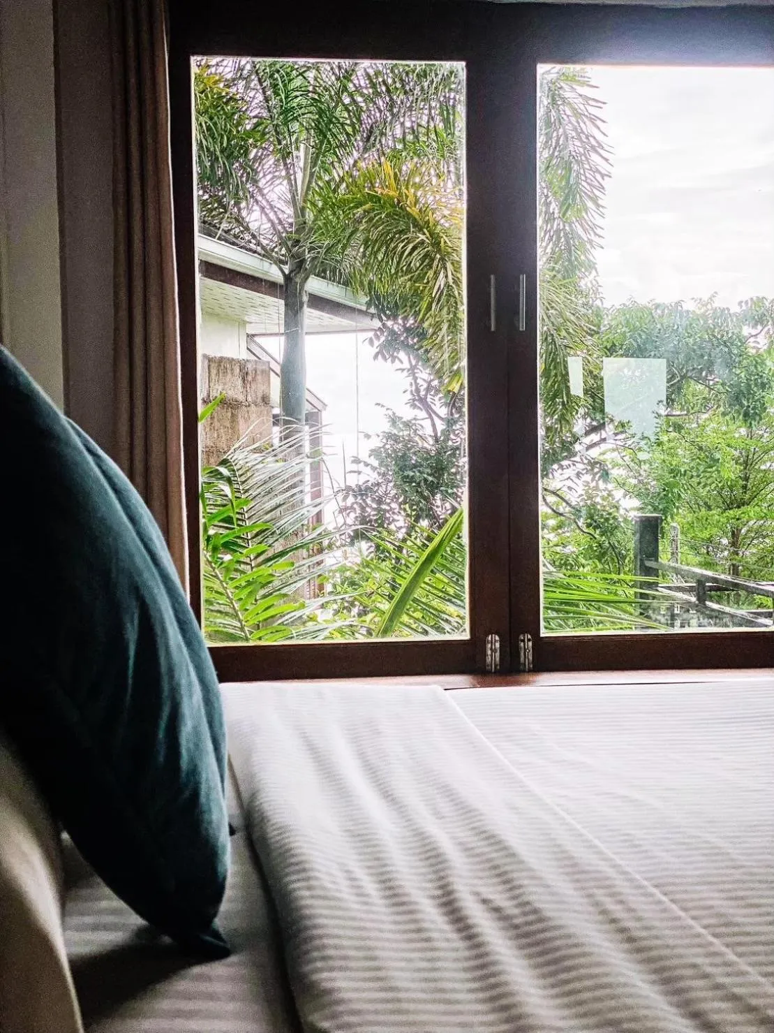 View (from property/room), Bed in P.D. Beach Resort