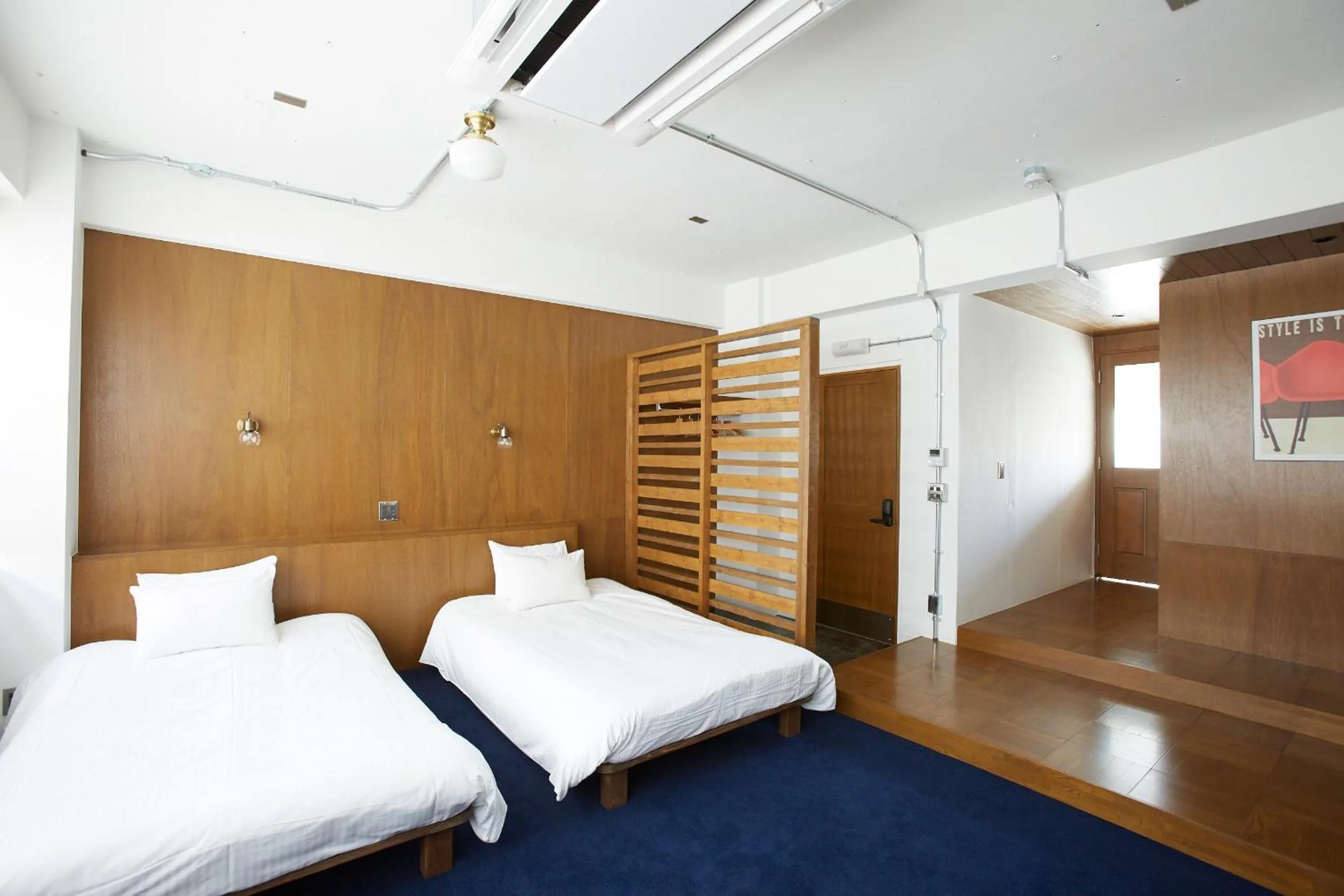 Bed in No Service Hotel