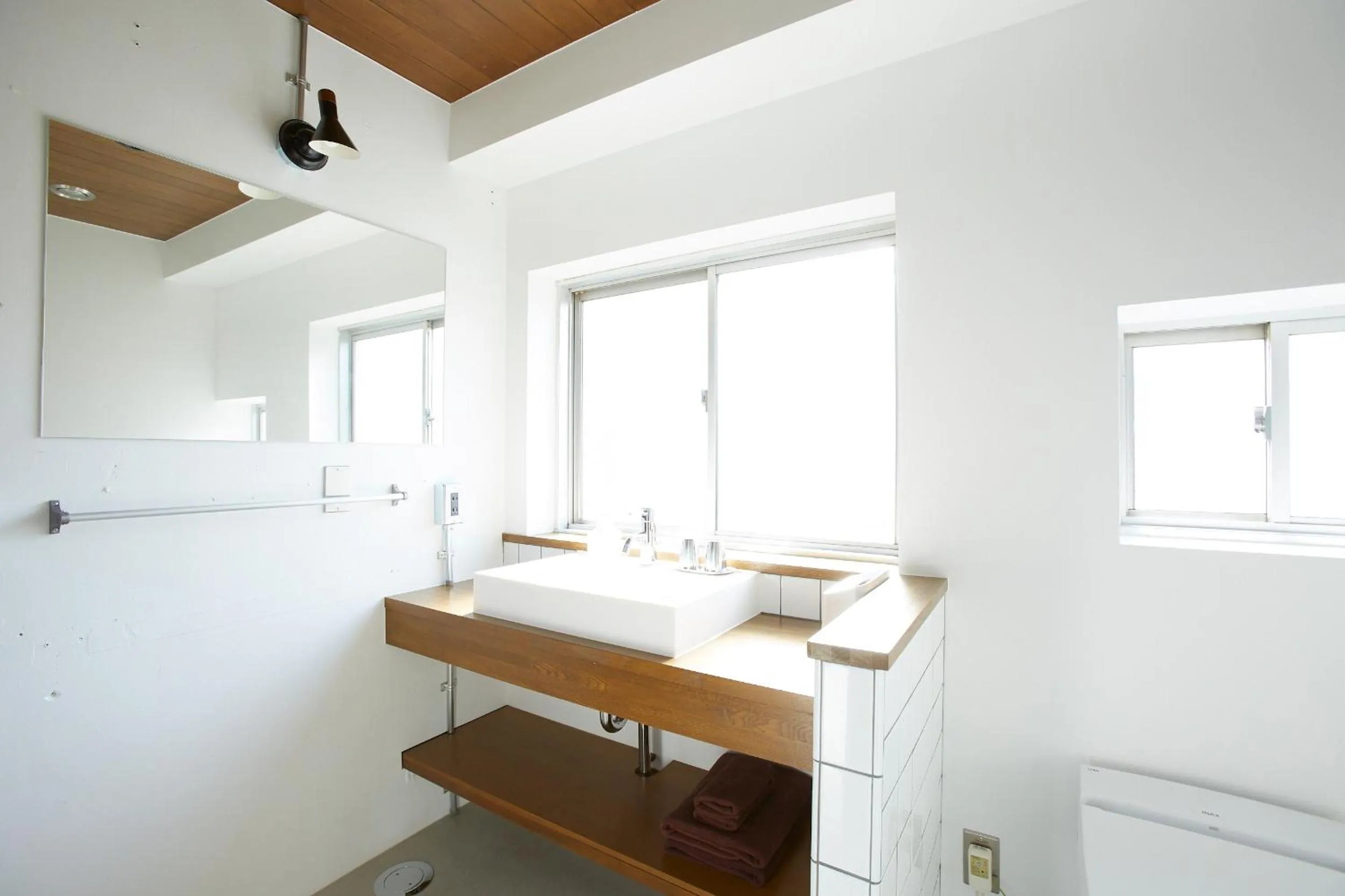 Bathroom in No Service Hotel