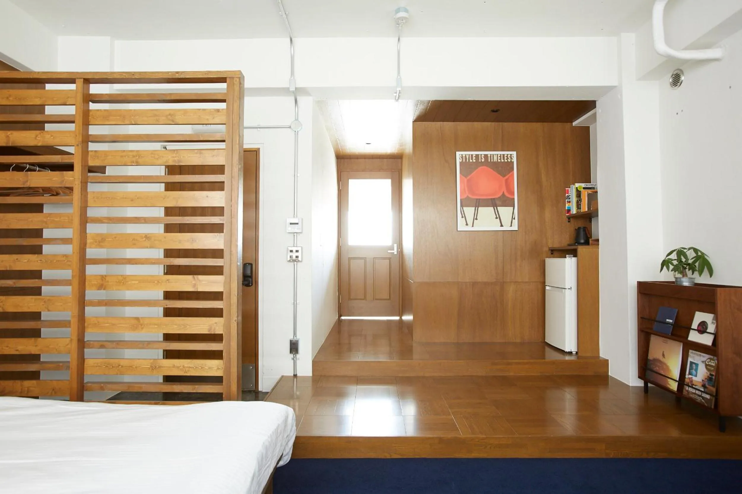 Photo of the whole room, Bed in No Service Hotel