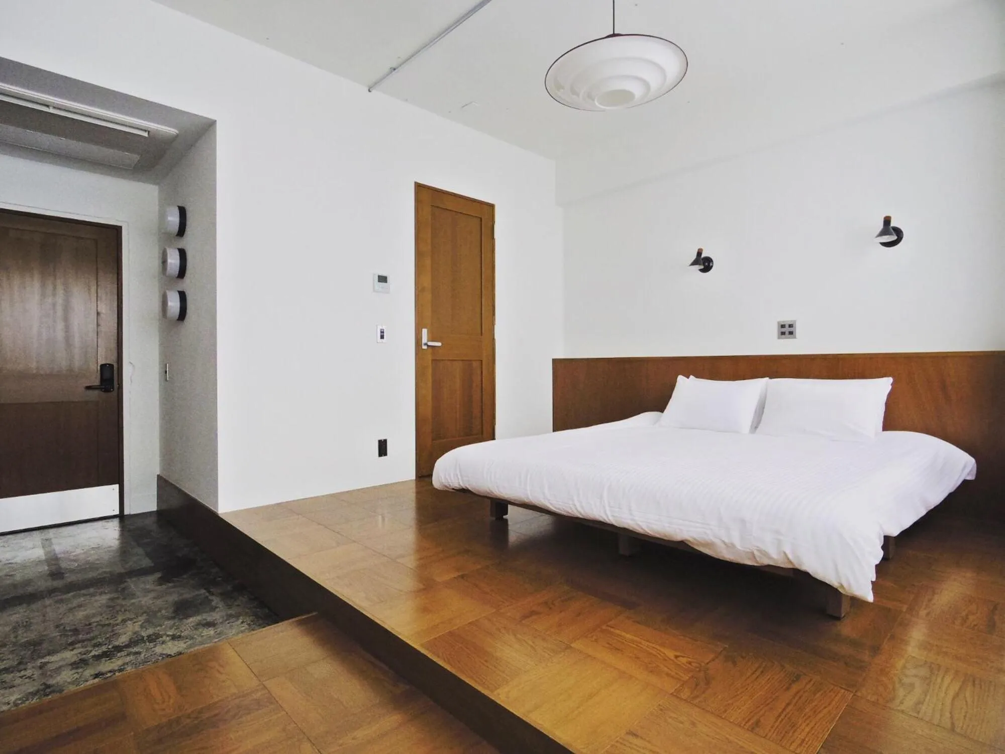 Bed in No Service Hotel