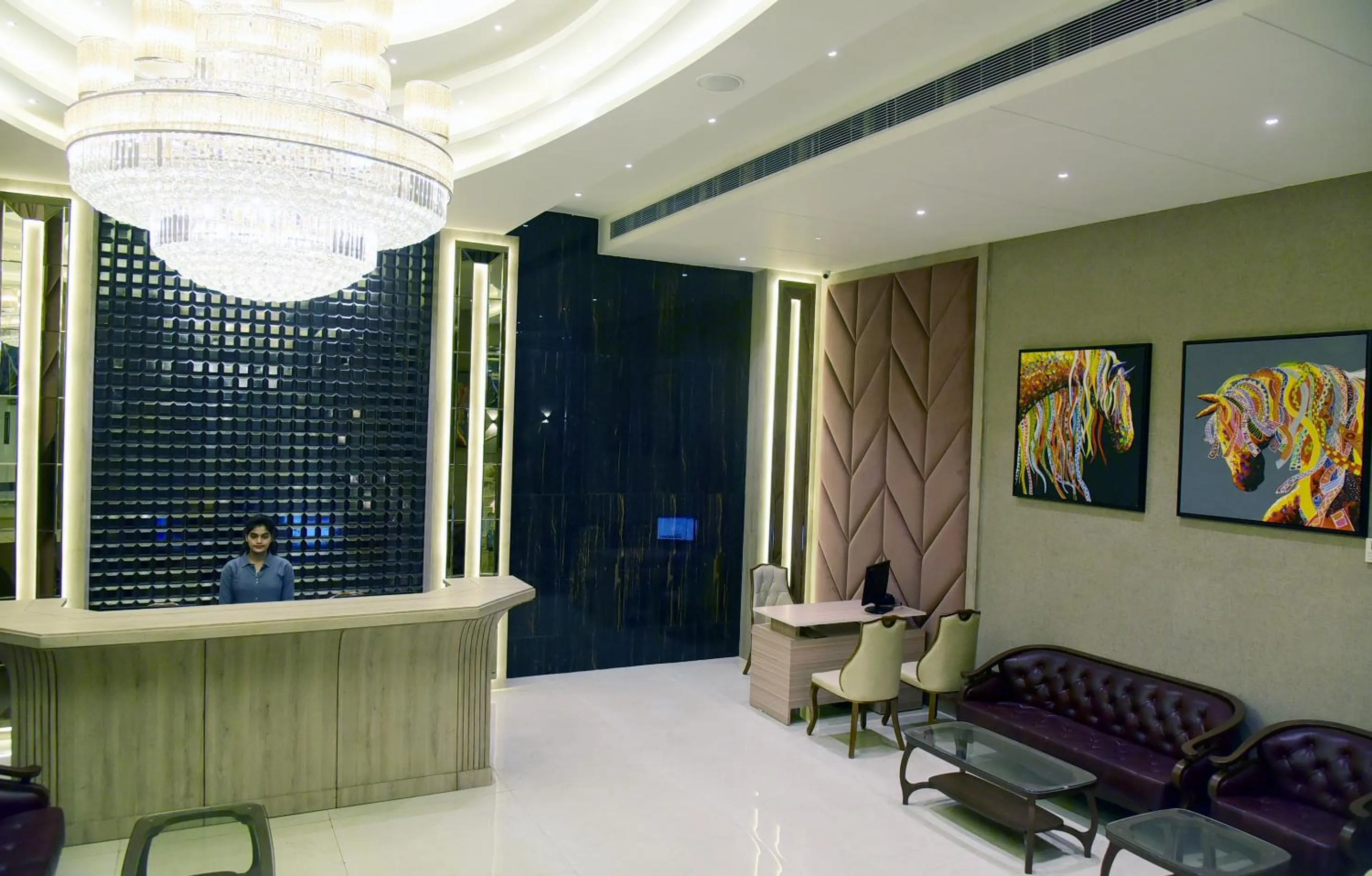 Lobby or reception in OM Clarks Inn Raebareli