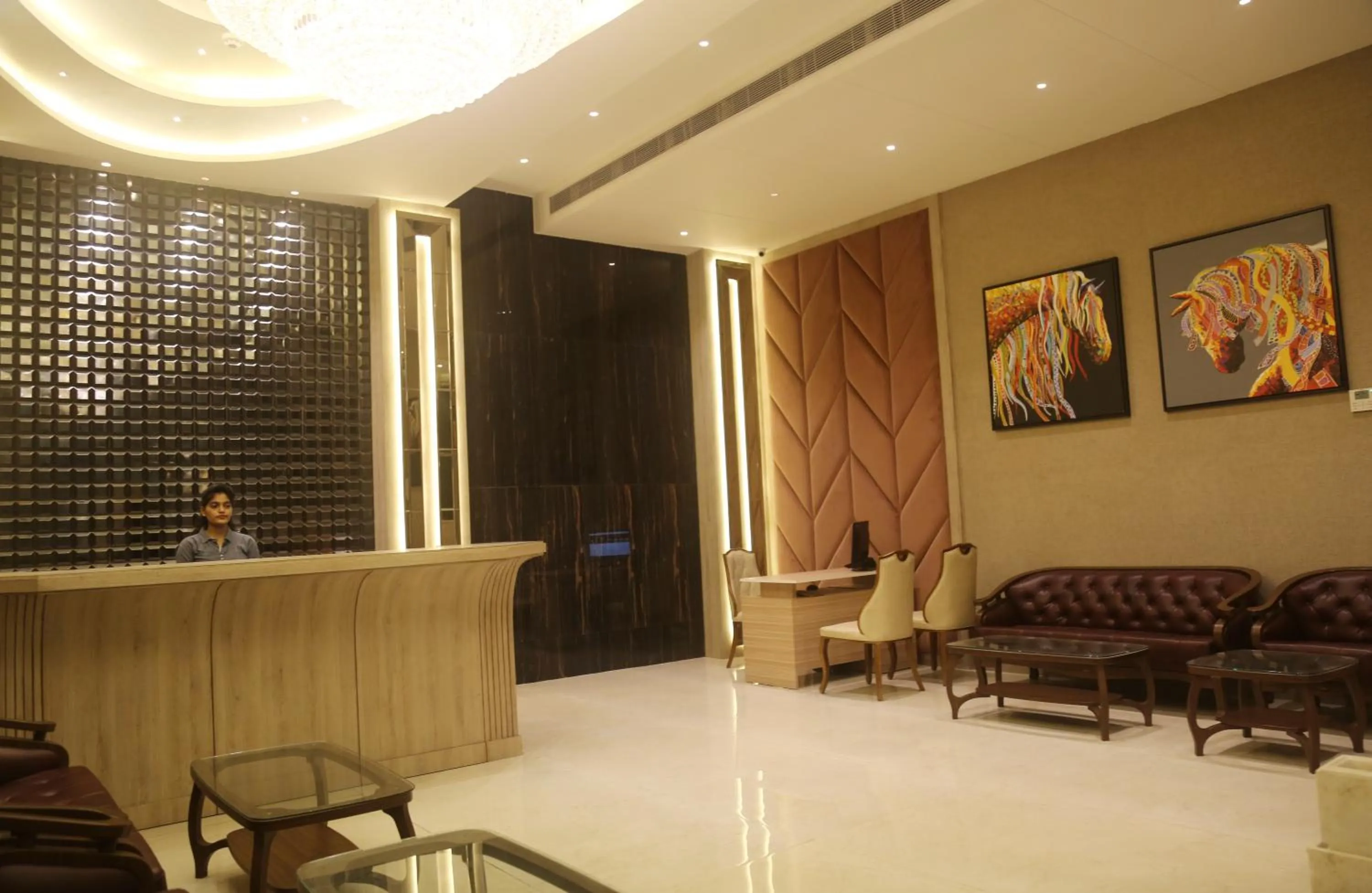 Lobby or reception in OM Clarks Inn Raebareli