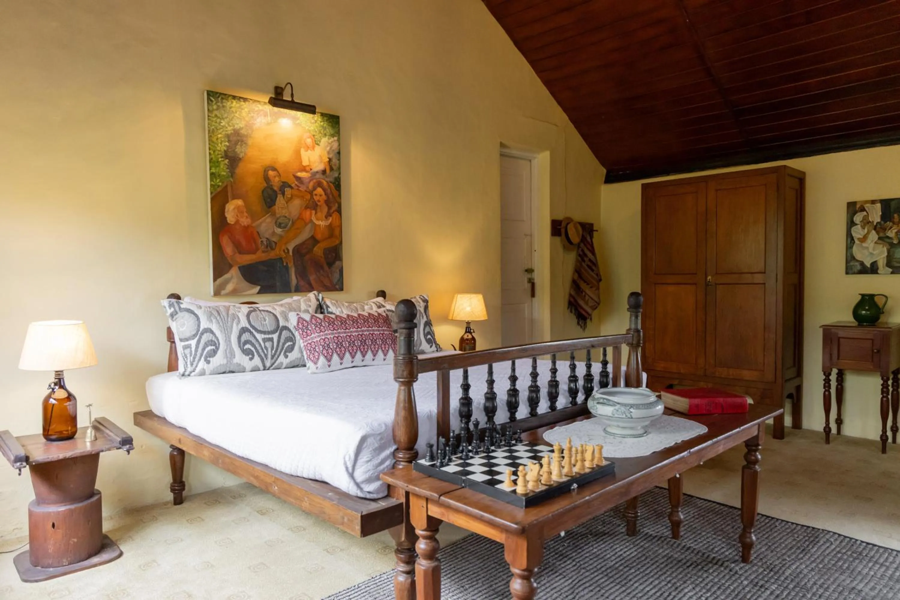 Bed in Ferncliff Bungalow