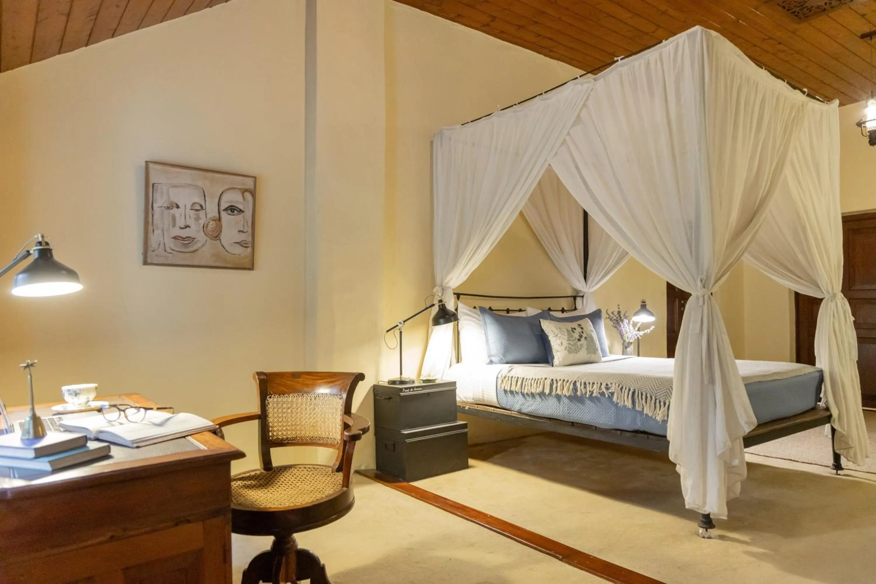 Bed in Ferncliff Bungalow