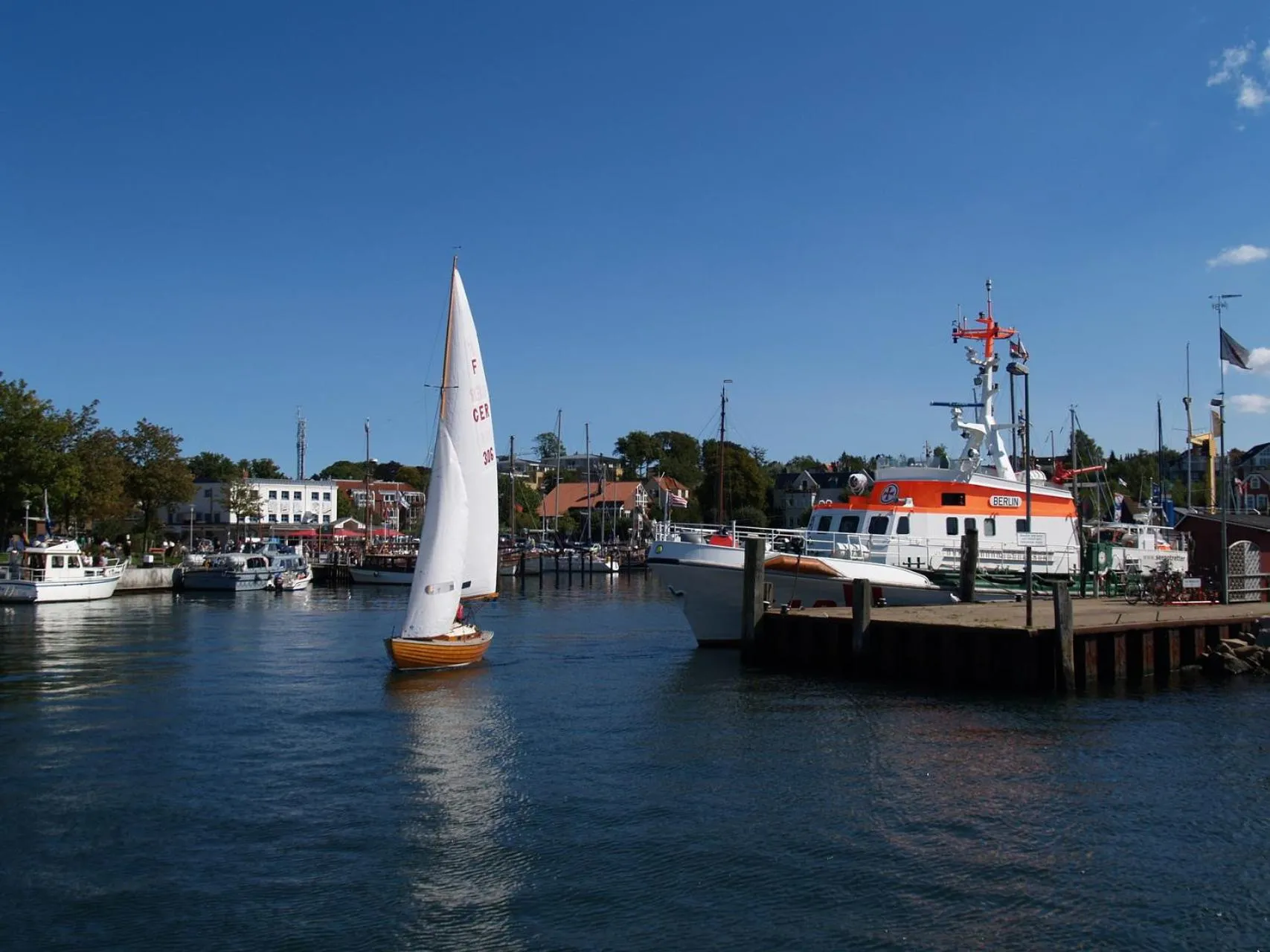 Nearby landmark in Ferienwohnung Nordlicht Laboe