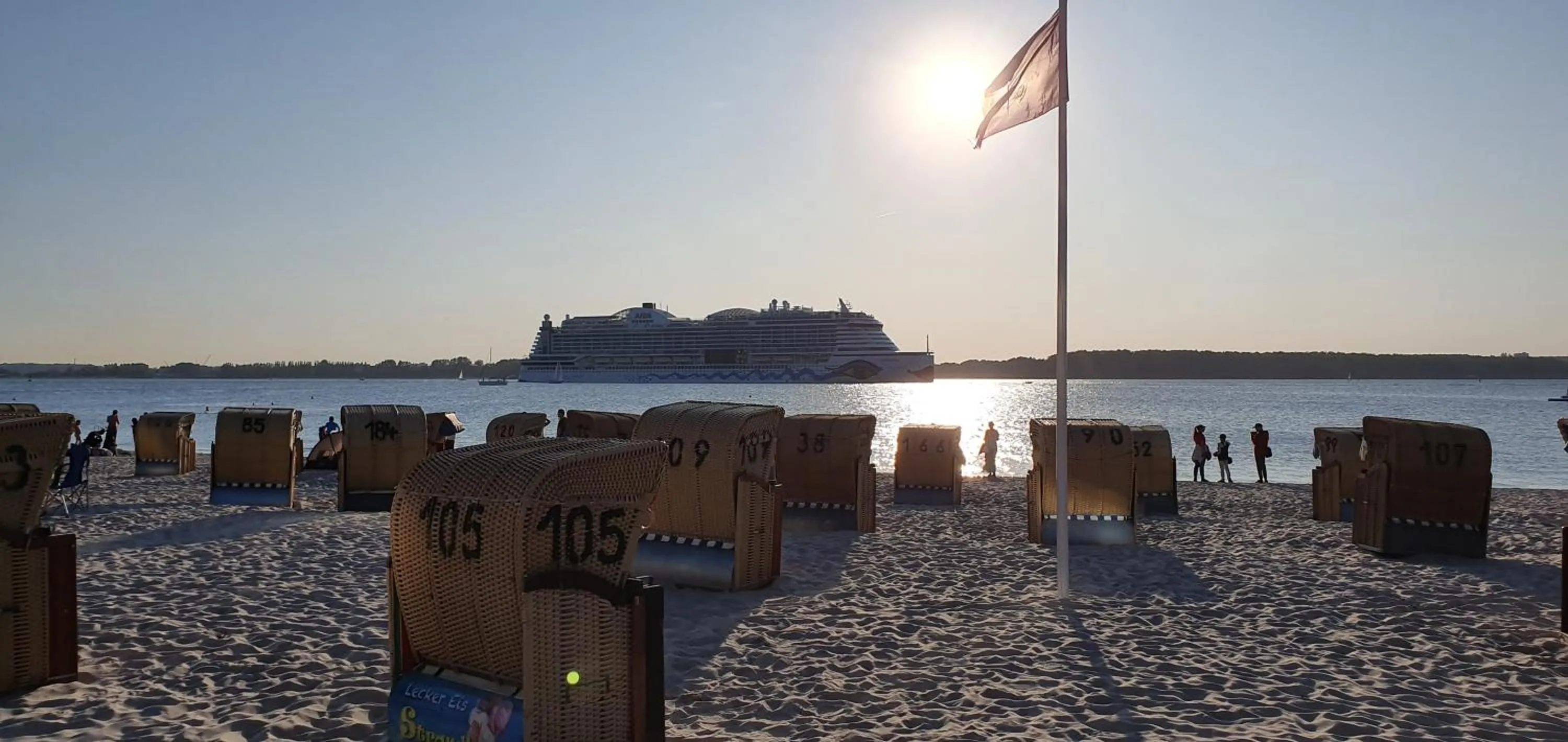 Nearby landmark in Ferienwohnung Nordlicht Laboe