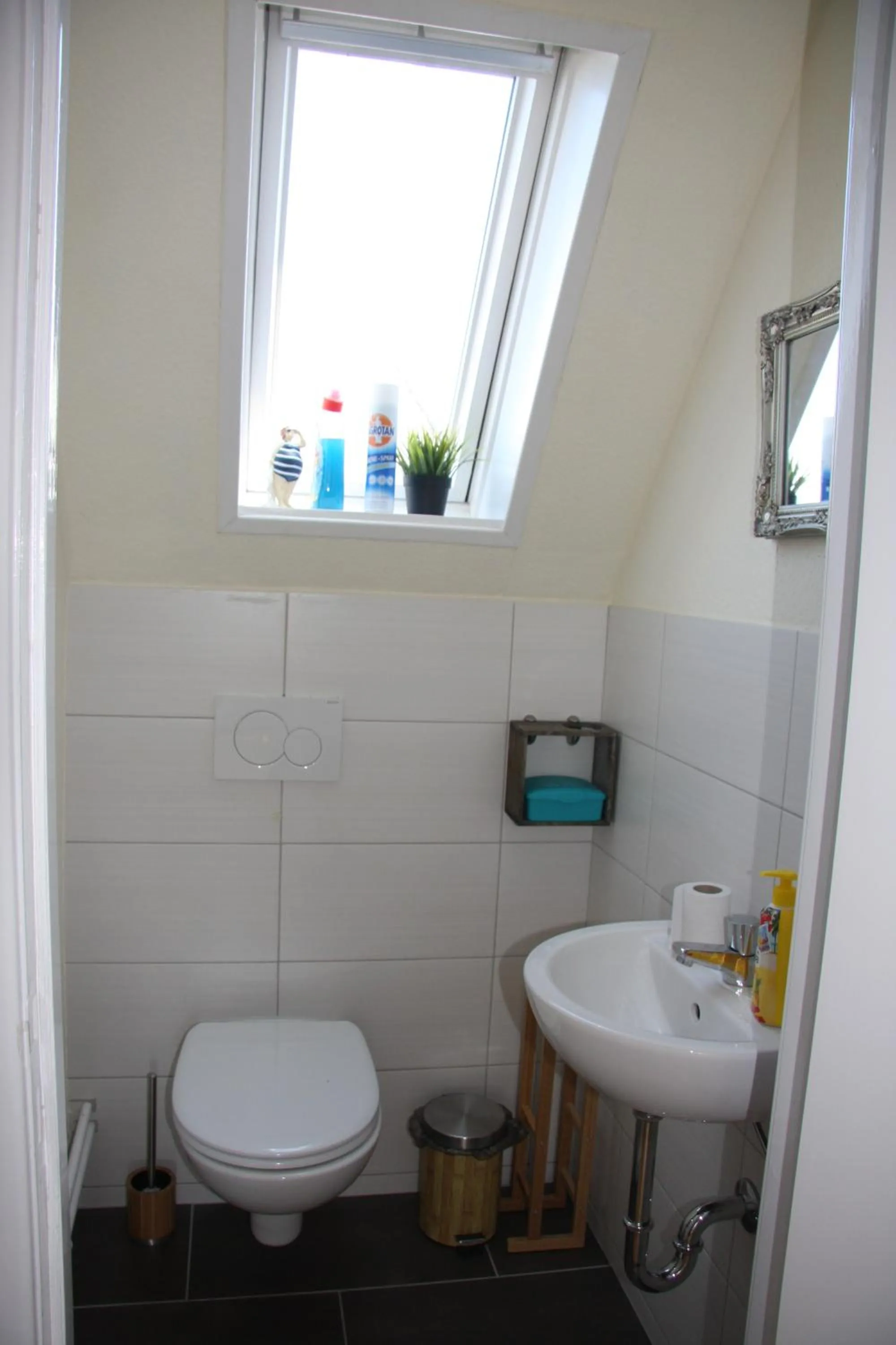 Toilet in Ferienwohnung Nordlicht Laboe