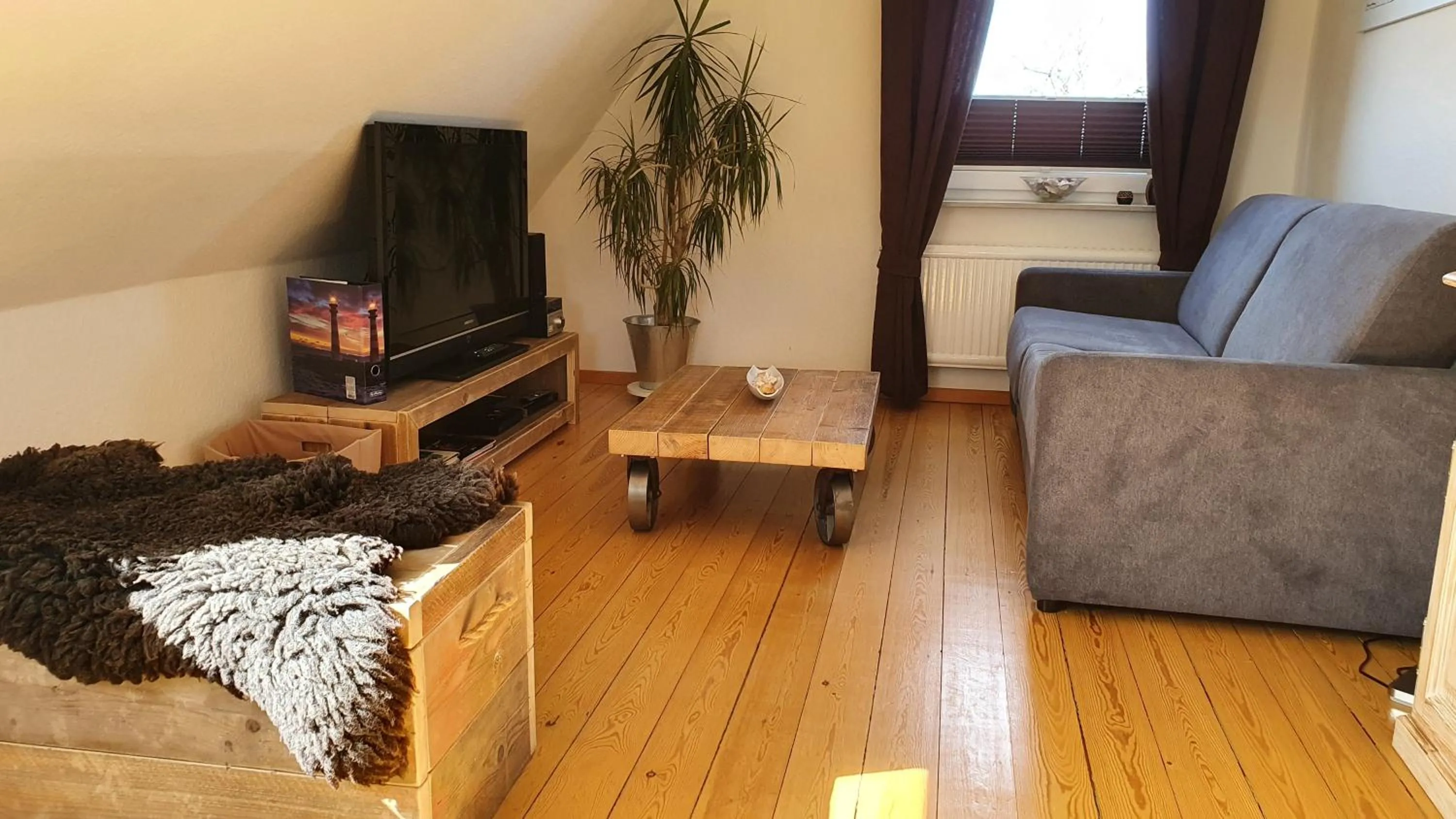 TV and multimedia in Ferienwohnung Nordlicht Laboe