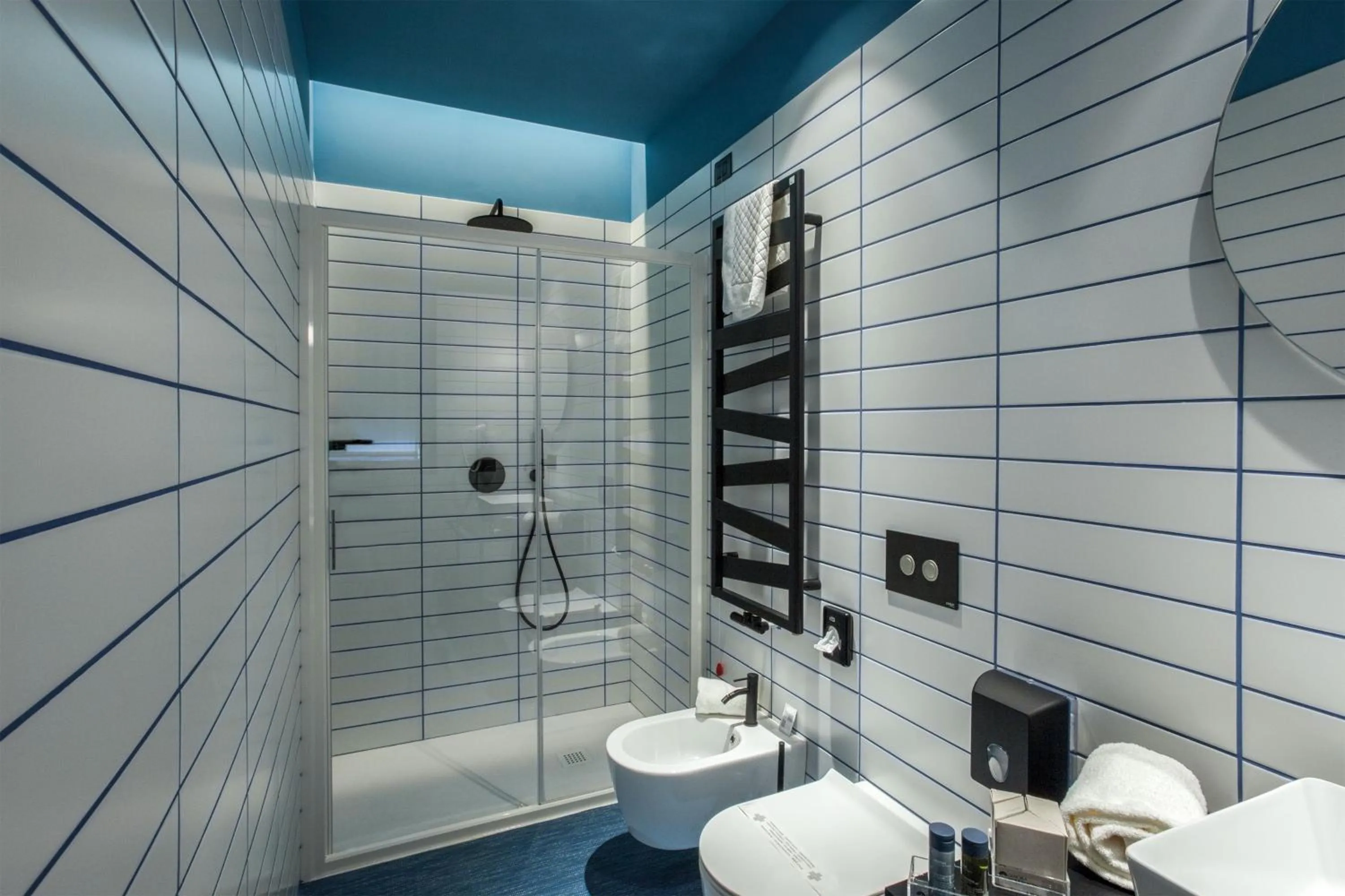 Shower in Best Western Plus Dimora del Monaco