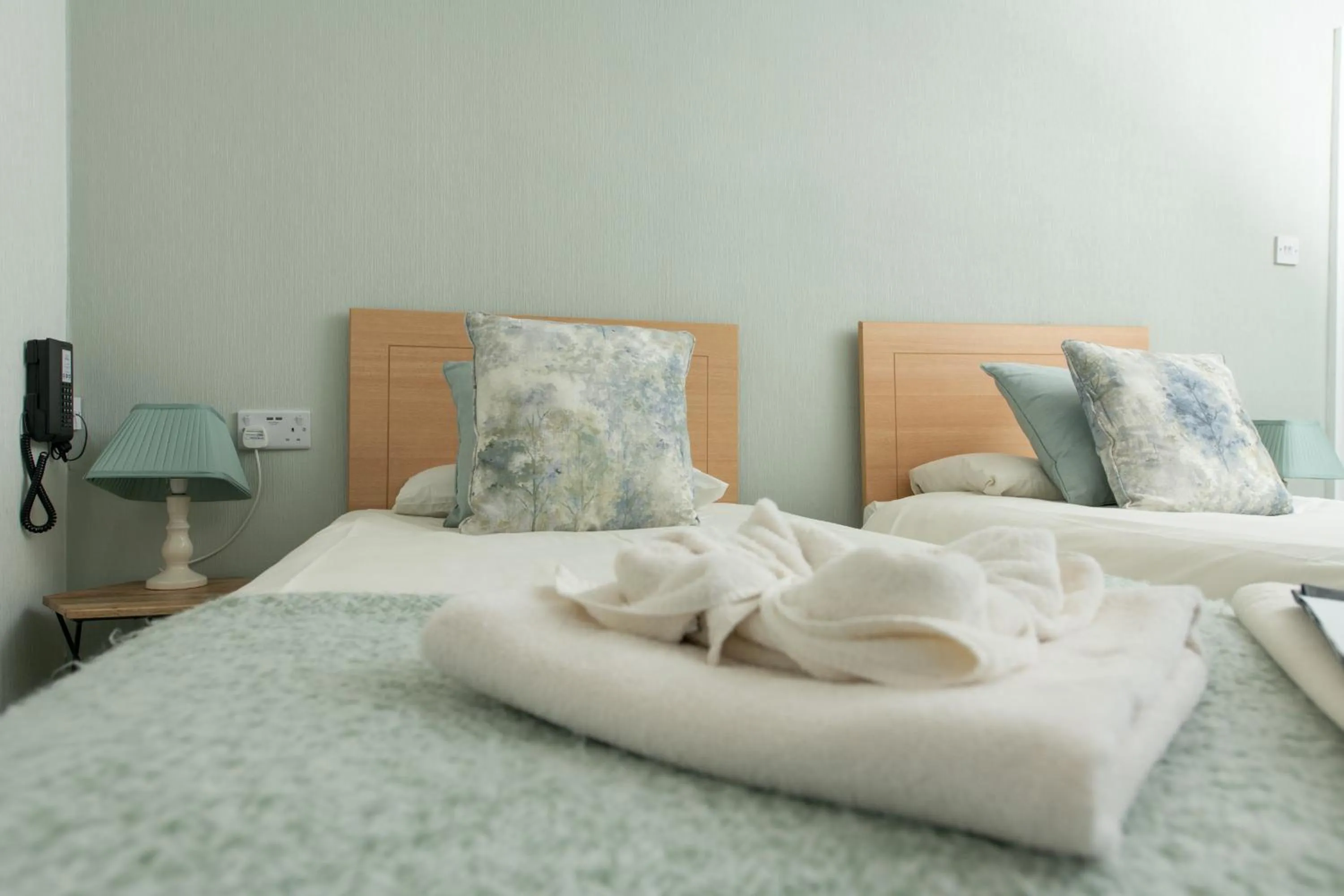 Bed in Tyn-y-Coed Inn