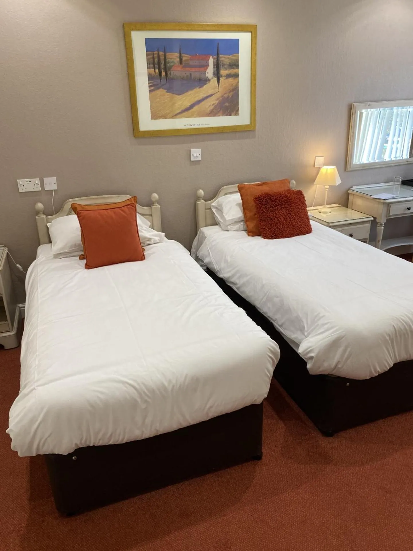 Bed in Tyn-y-Coed Inn