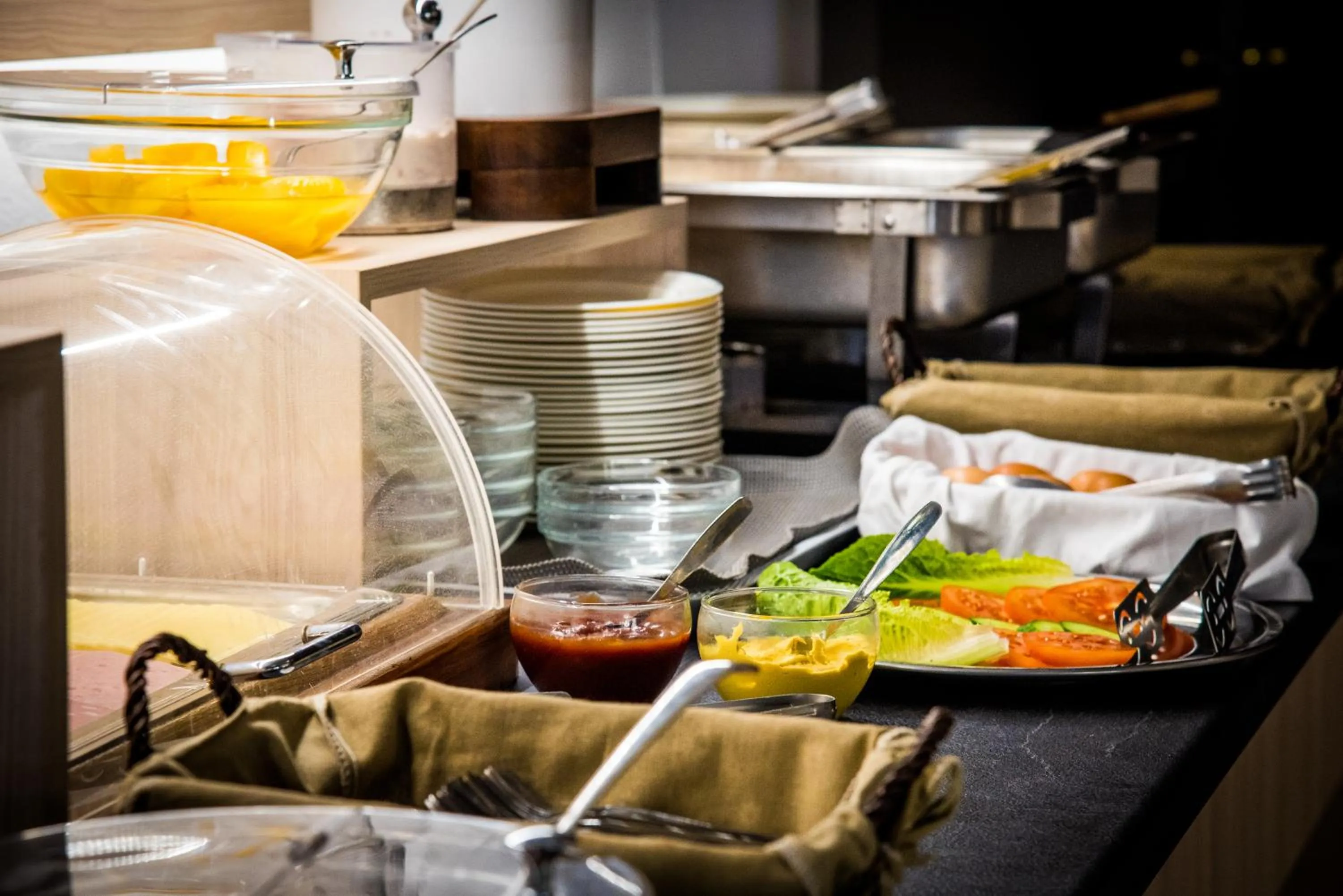 Buffet breakfast in Galaxy Hotel