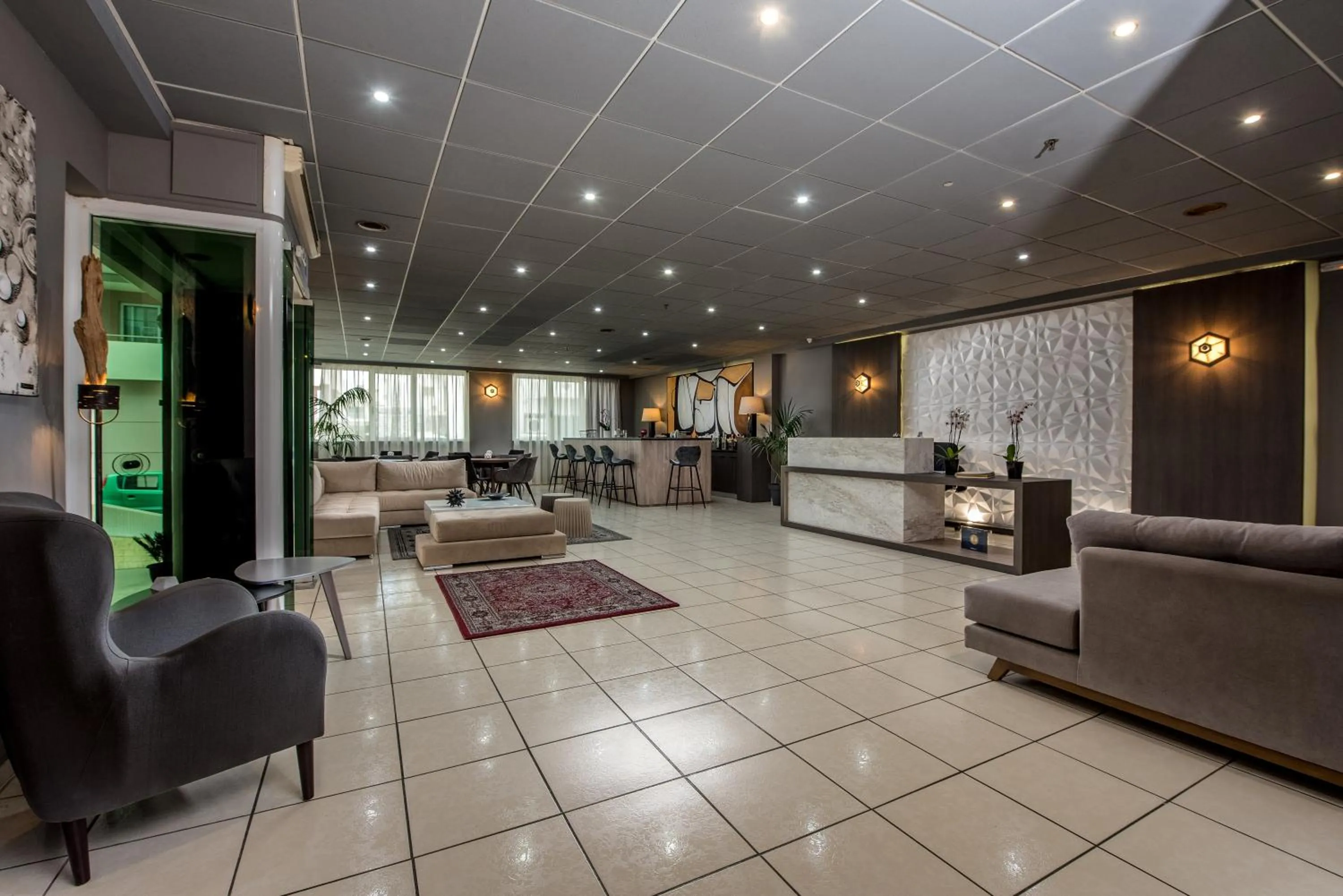 Lobby or reception in Galaxy Hotel