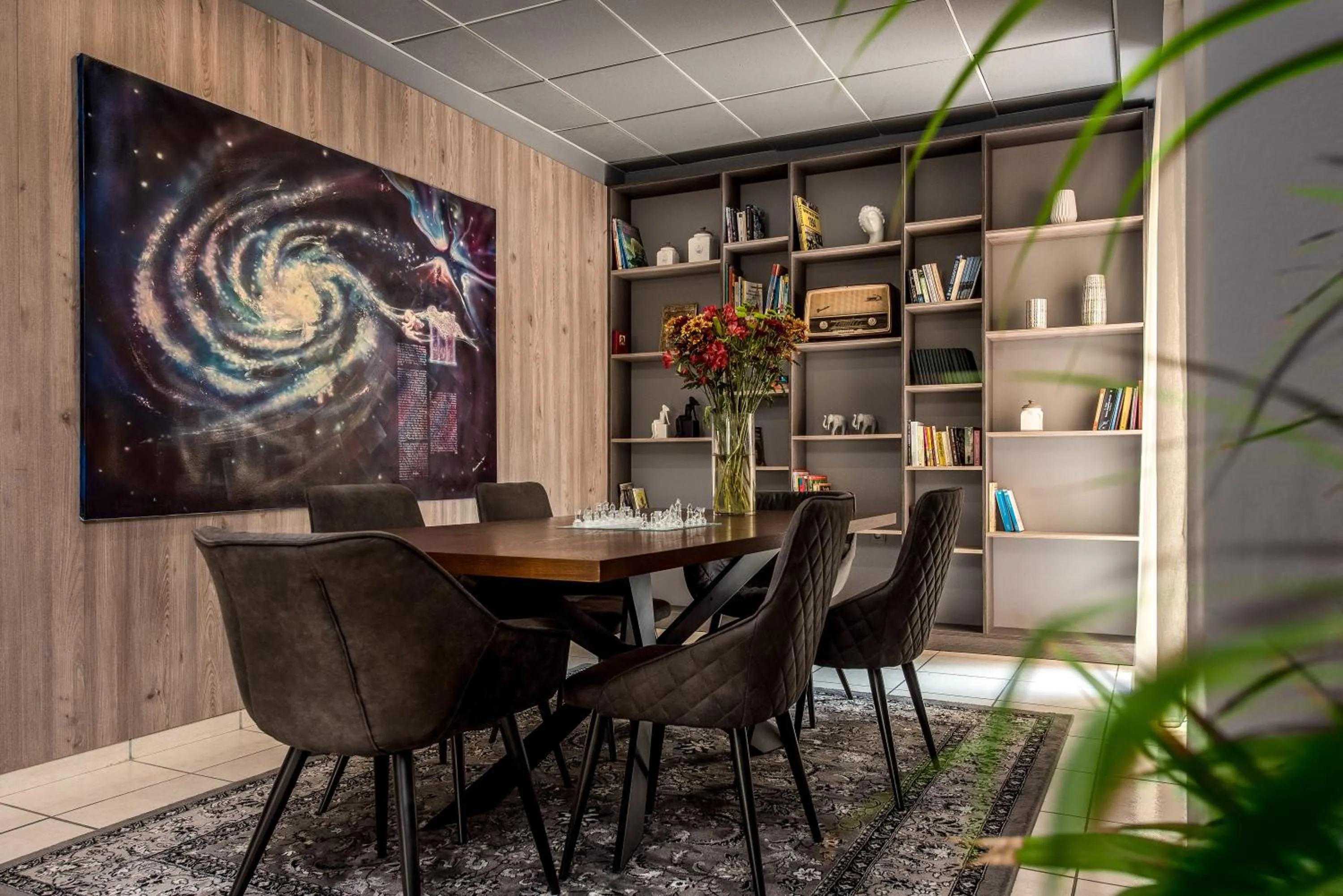 Library in Galaxy Hotel