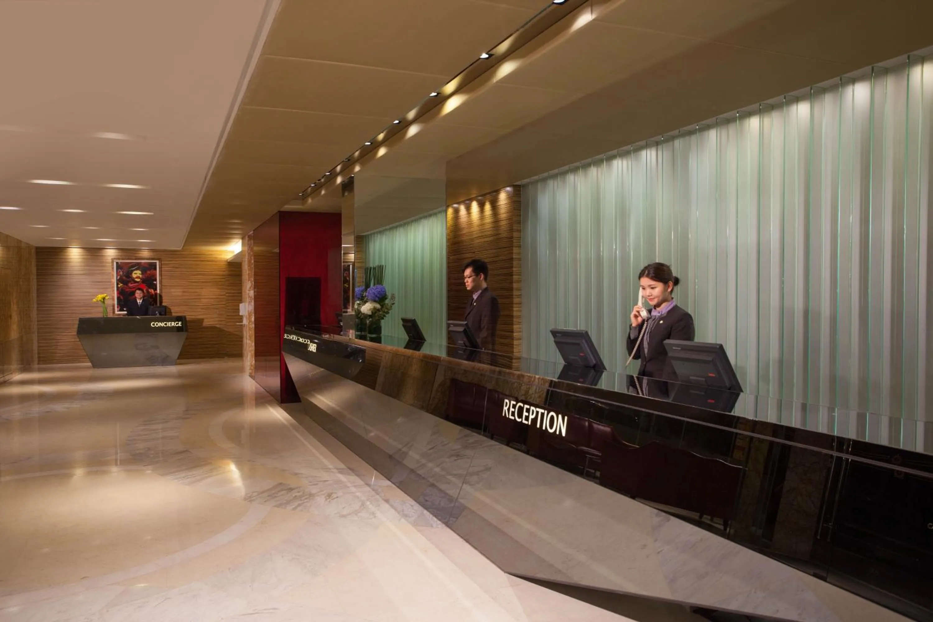 Lobby or reception in Park Hotel Hong Kong