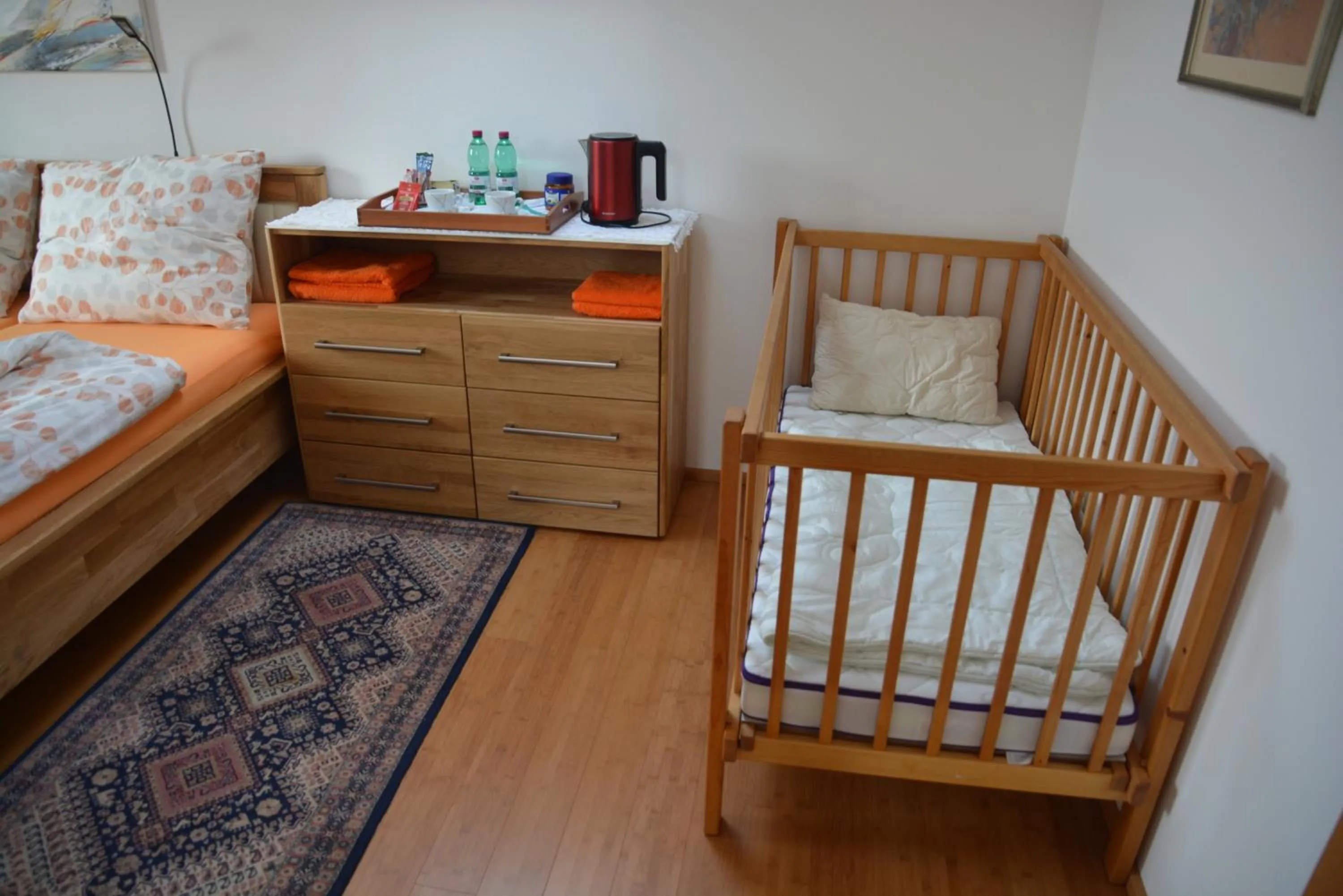 Bedroom, Bed in Privatzimmer Marina