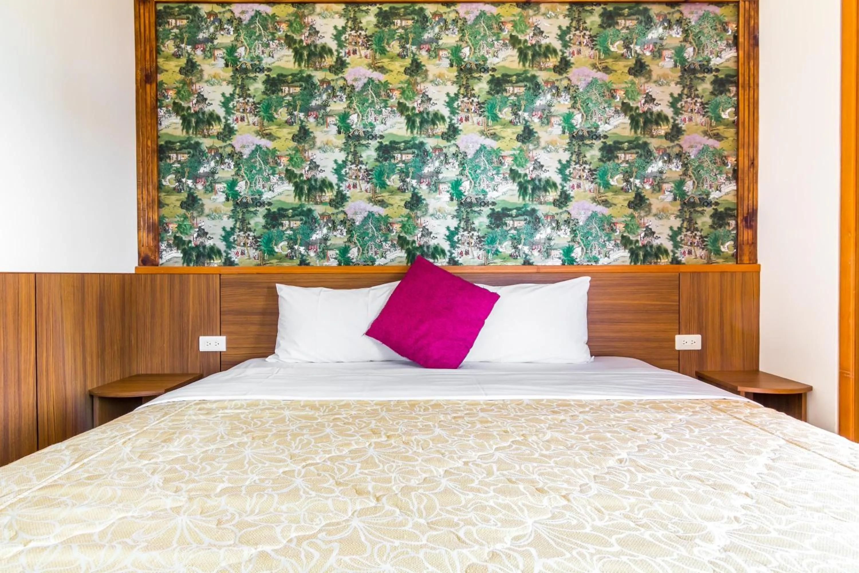 Bed in Kenting Maya-House B&B