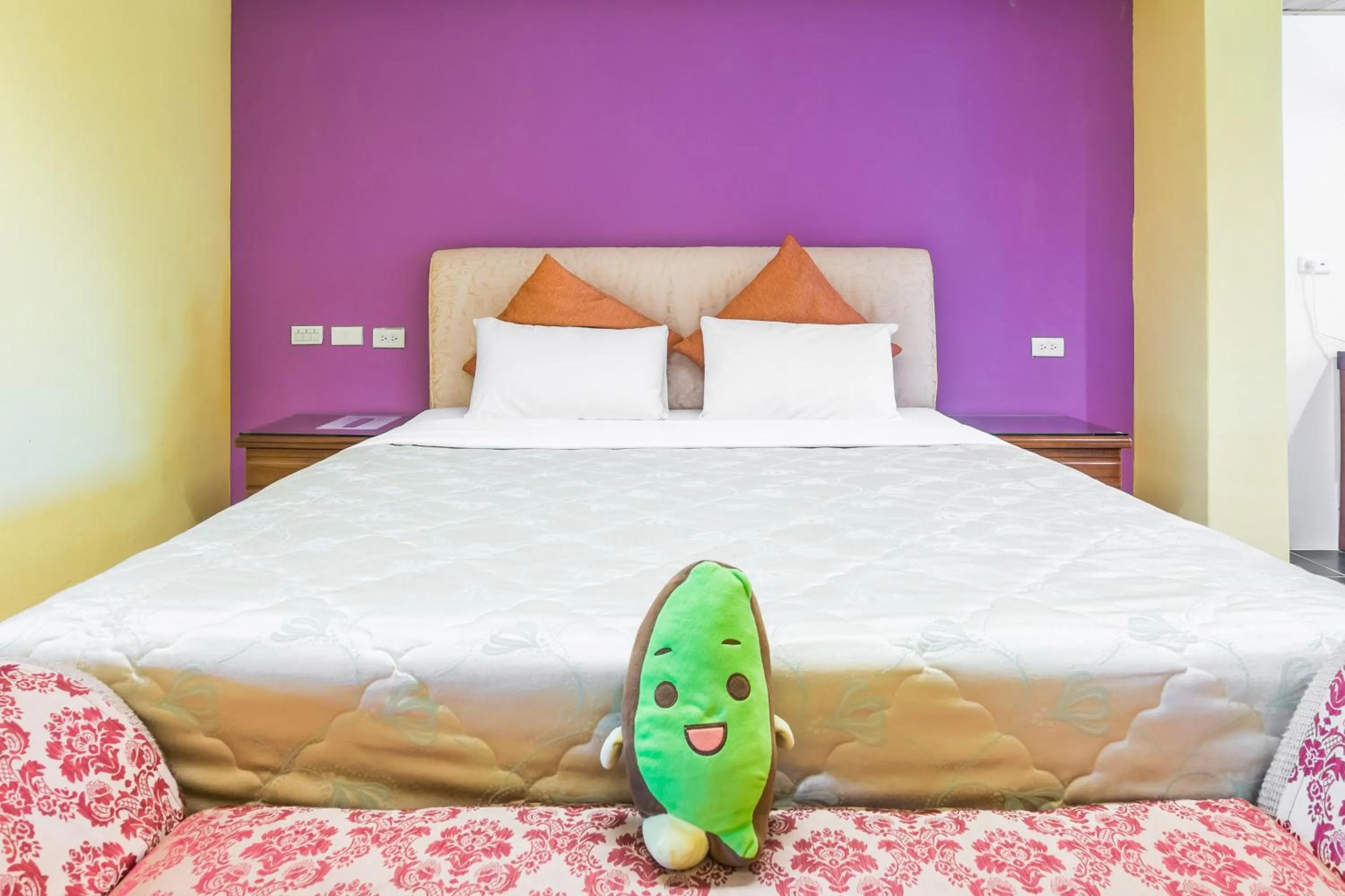 Bed in Kenting Maya-House B&B