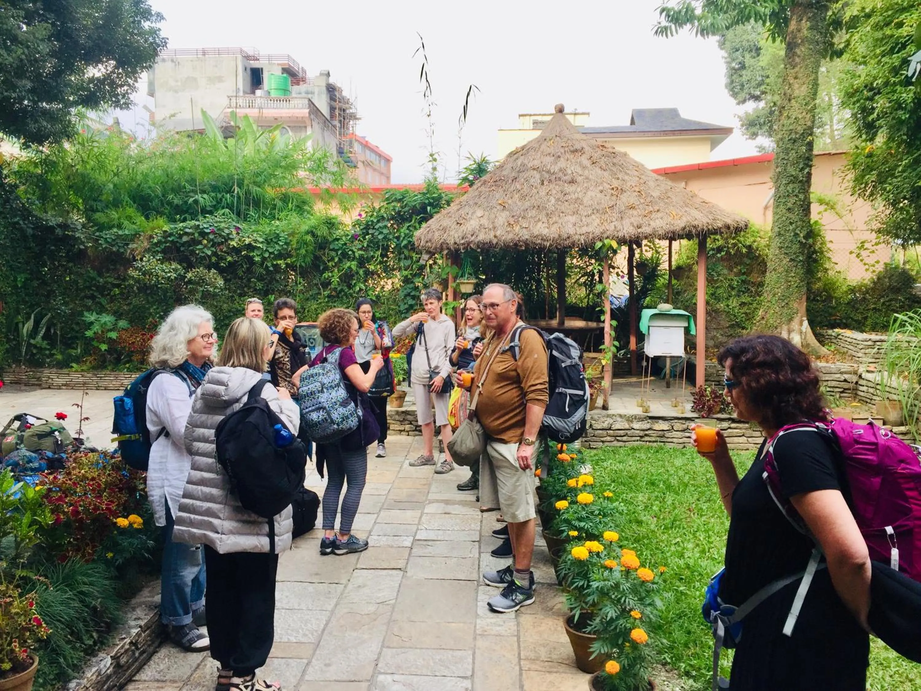 People in Mum's Garden Resort