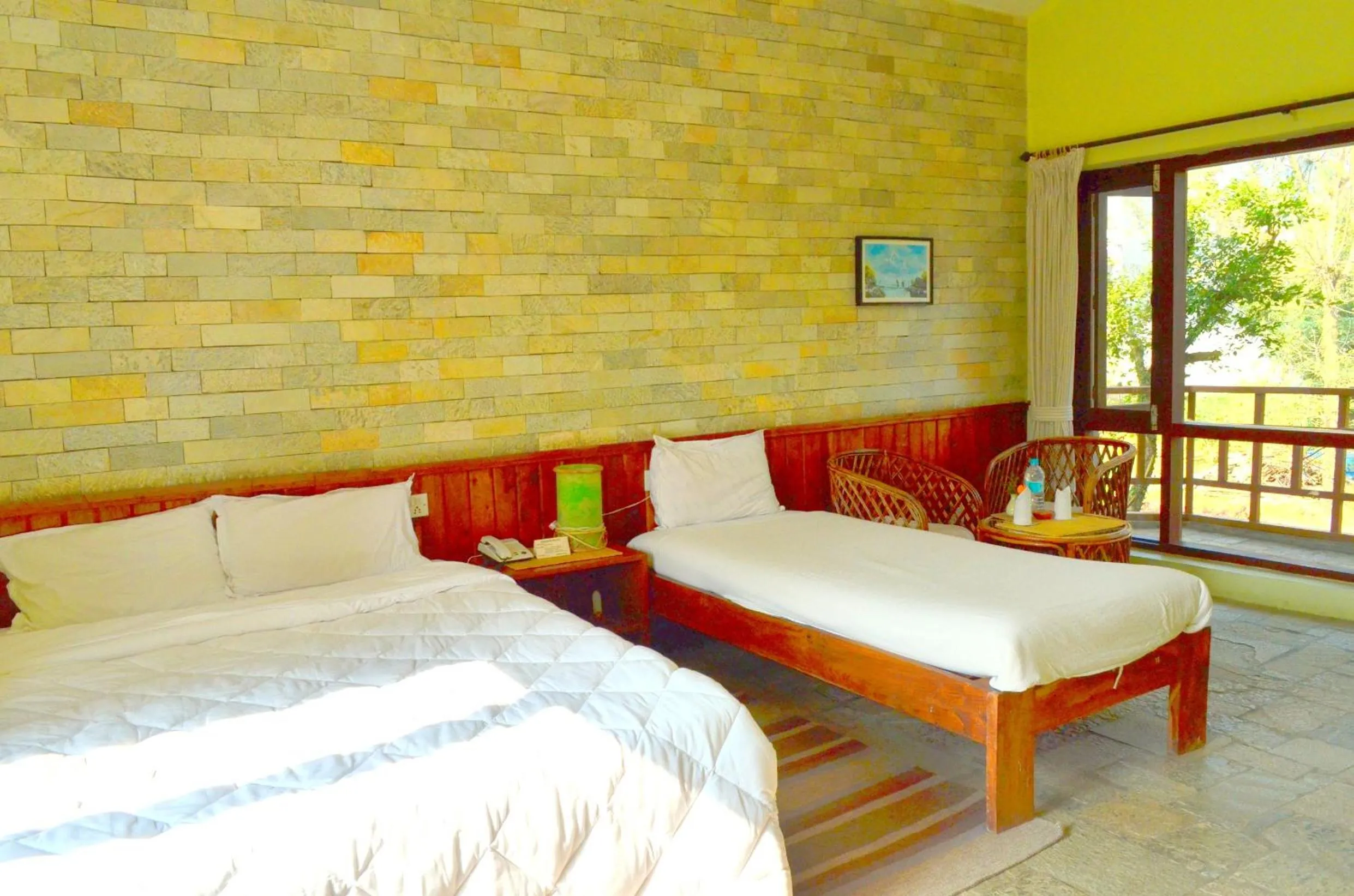 Bed in Mum's Garden Resort