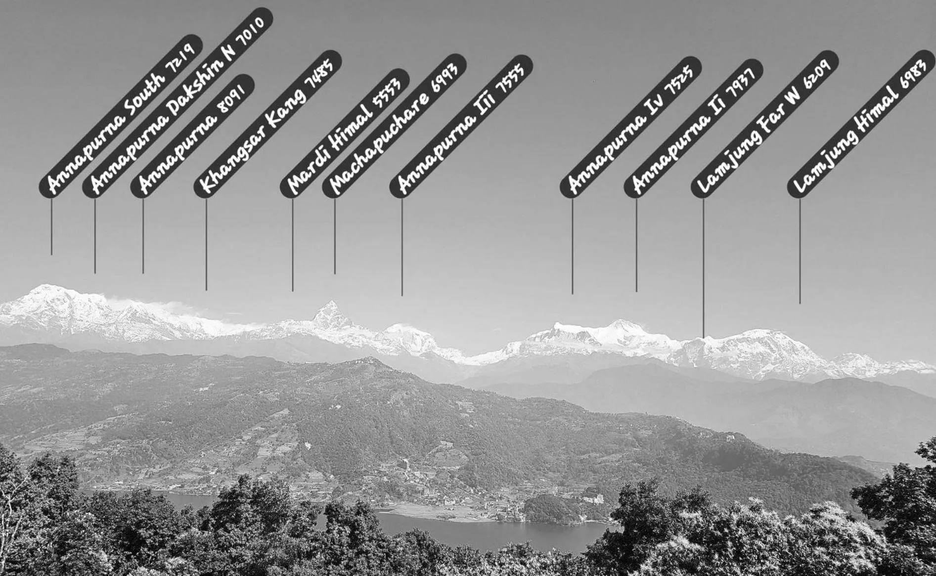 Mountain view in Mum's Garden Resort