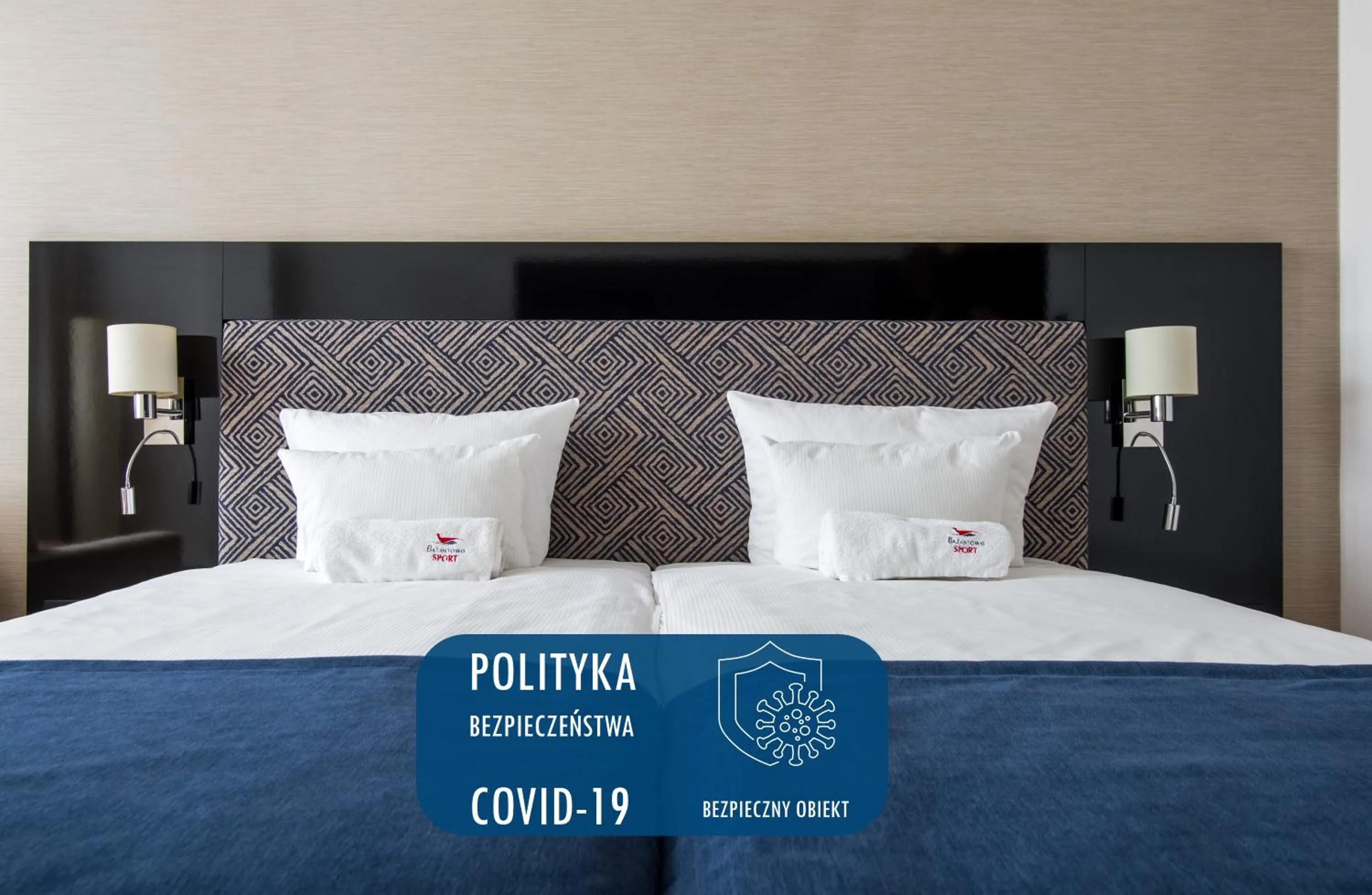 Logo/Certificate/Sign, Bed in Hotel Bażantowo Sport