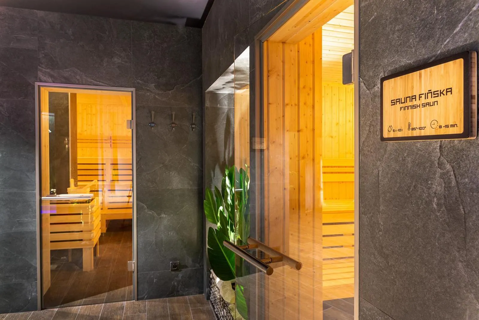 Sauna in Hotel Bażantowo Sport