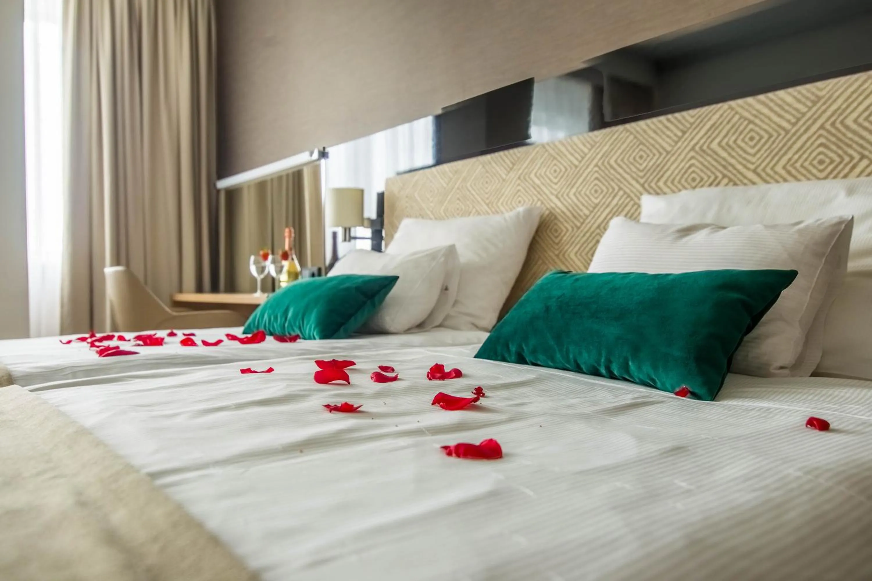 Bed in Hotel Bażantowo Sport