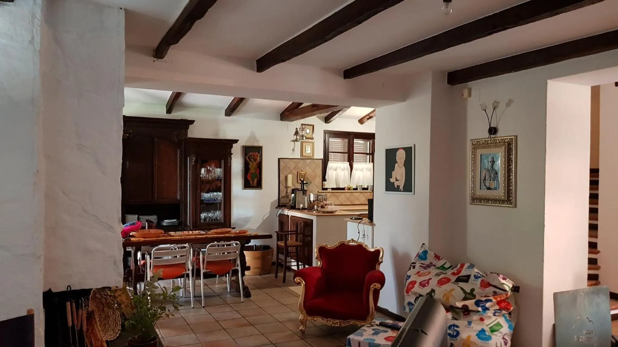 Communal lounge/ TV room in Sinilù B&B