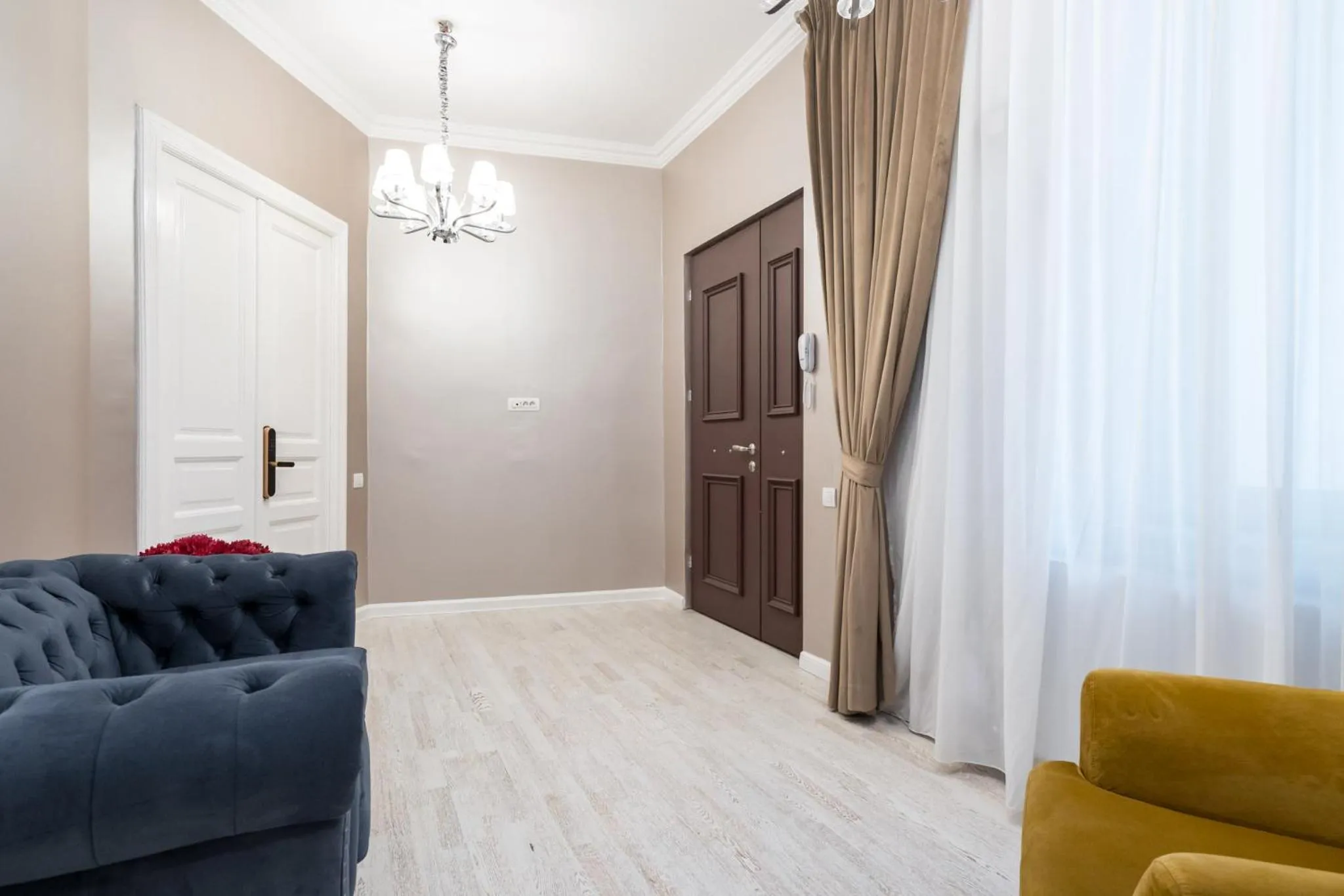 Seating area in HIGHLINE DOWNTOWN ApartHotel OLDTOWN UNIRII SQUARE