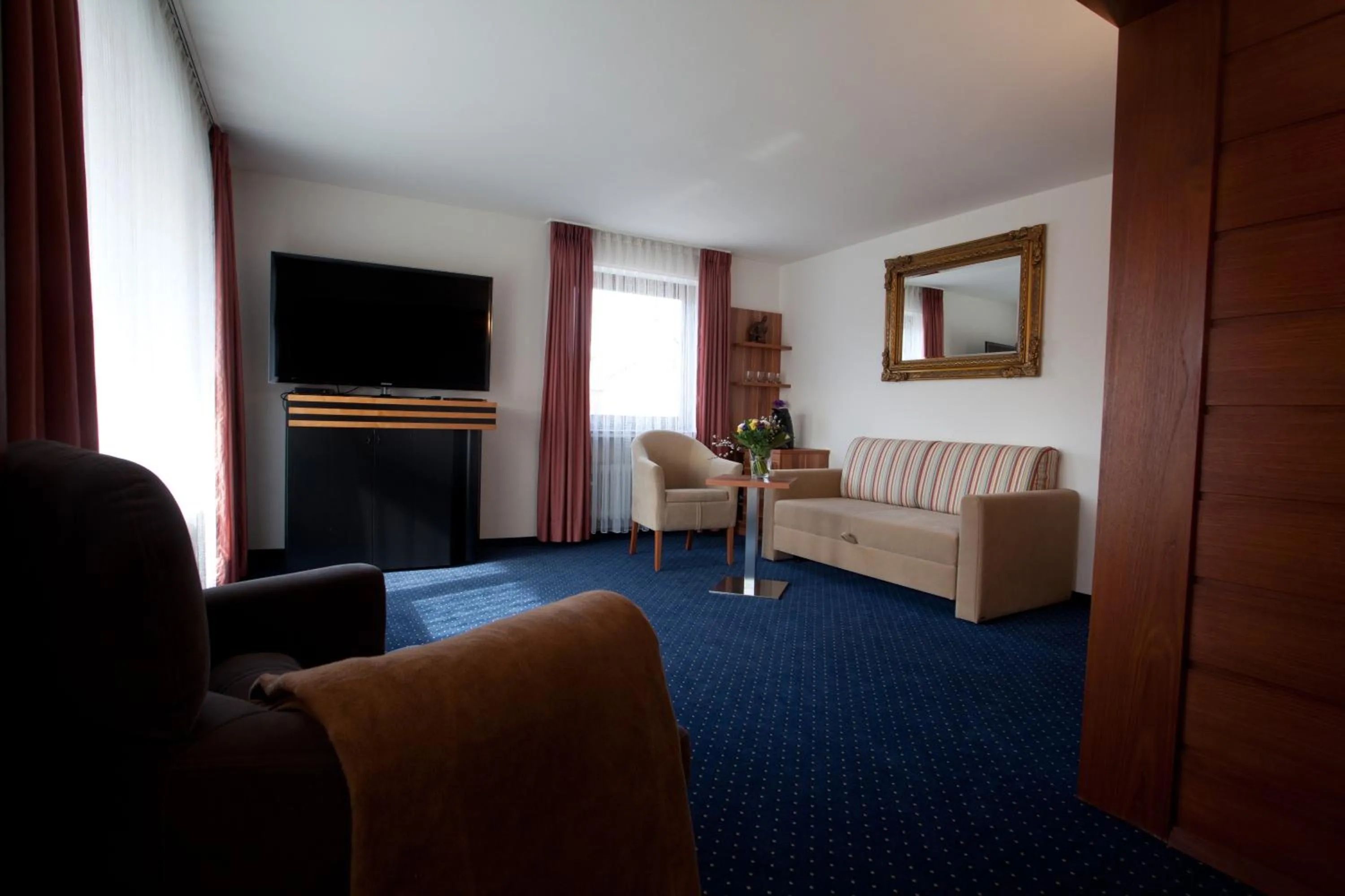 Living room in Hotel Knaus am Hafen