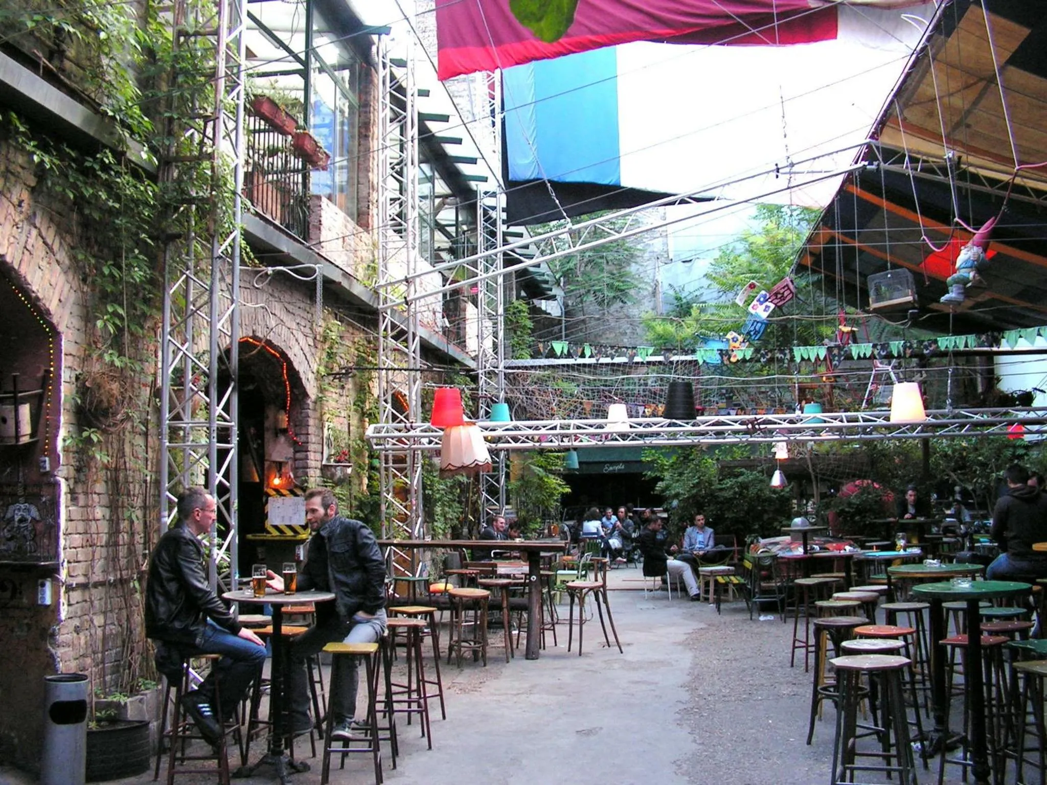 Patio in Sleepover City Center GuestRooms
