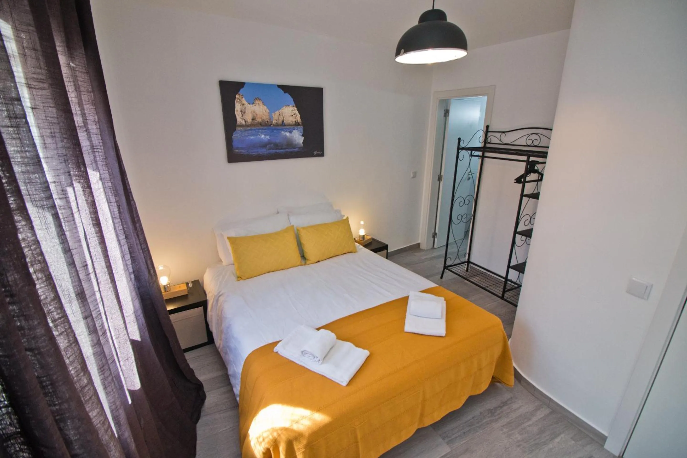 Bedroom, Bed in New Village Guest House