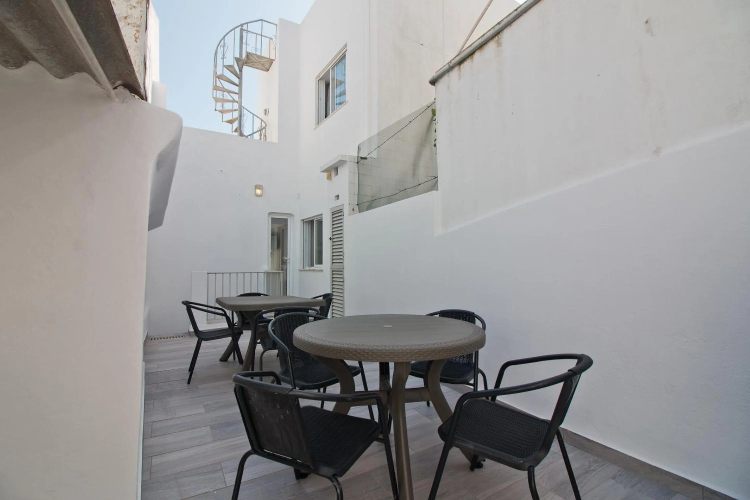 Patio in New Village Guest House