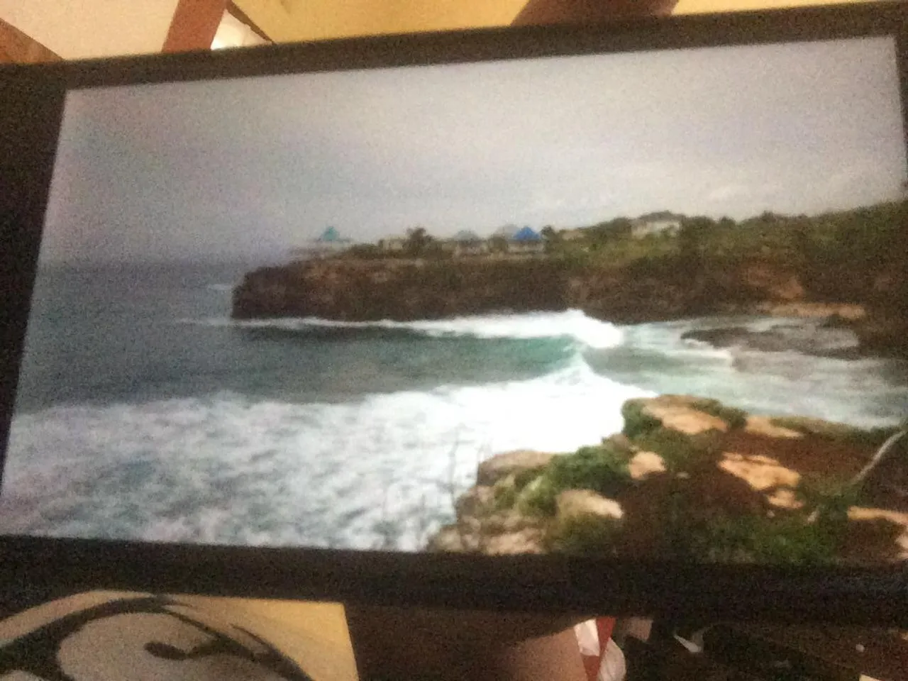 Beach in Dodol Lembongan Cliff Sunset