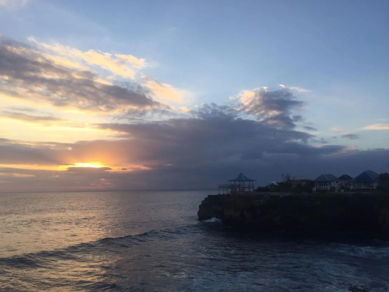 Off site in Dodol Lembongan Cliff Sunset