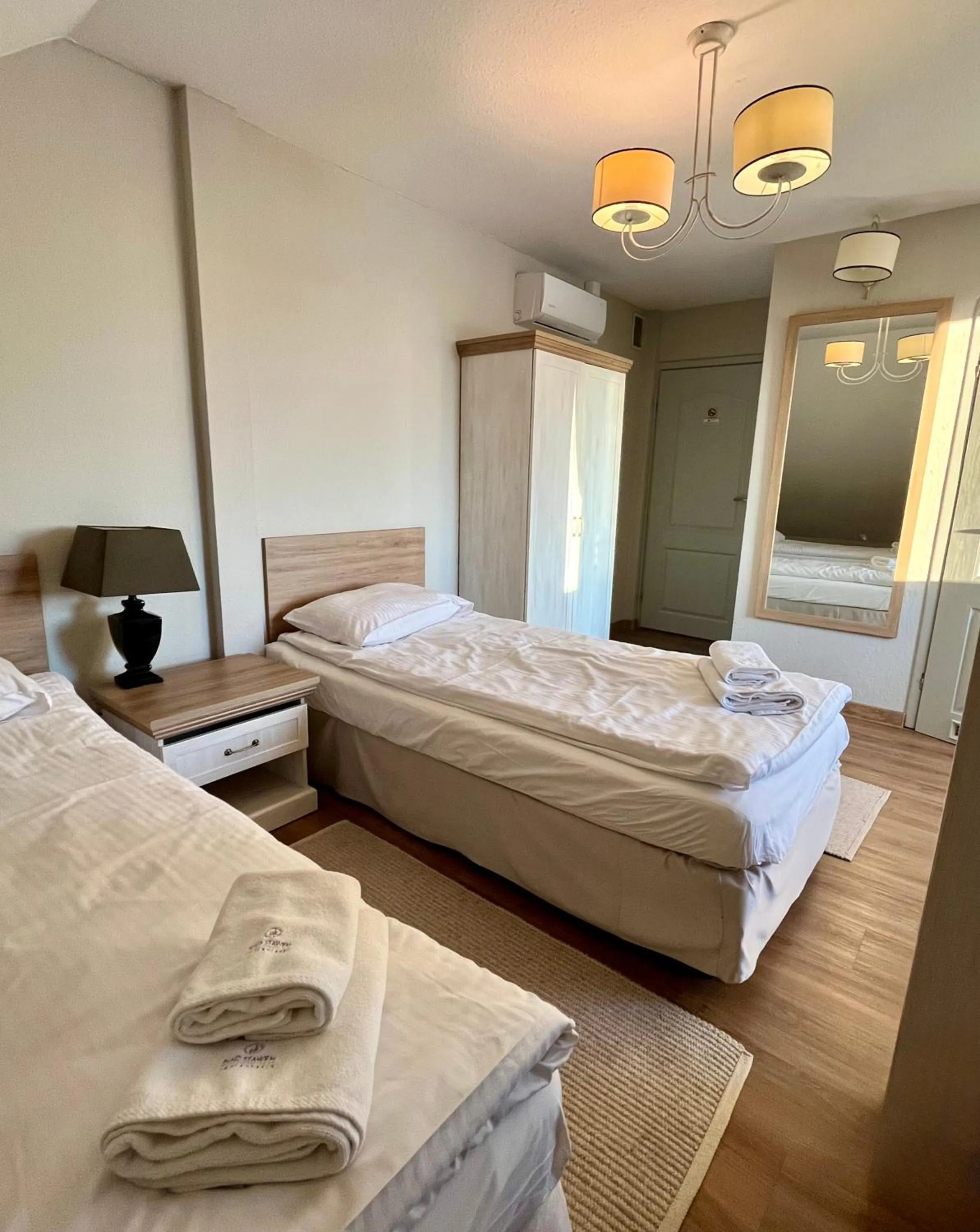 Bed in Hotel Nad Stawem