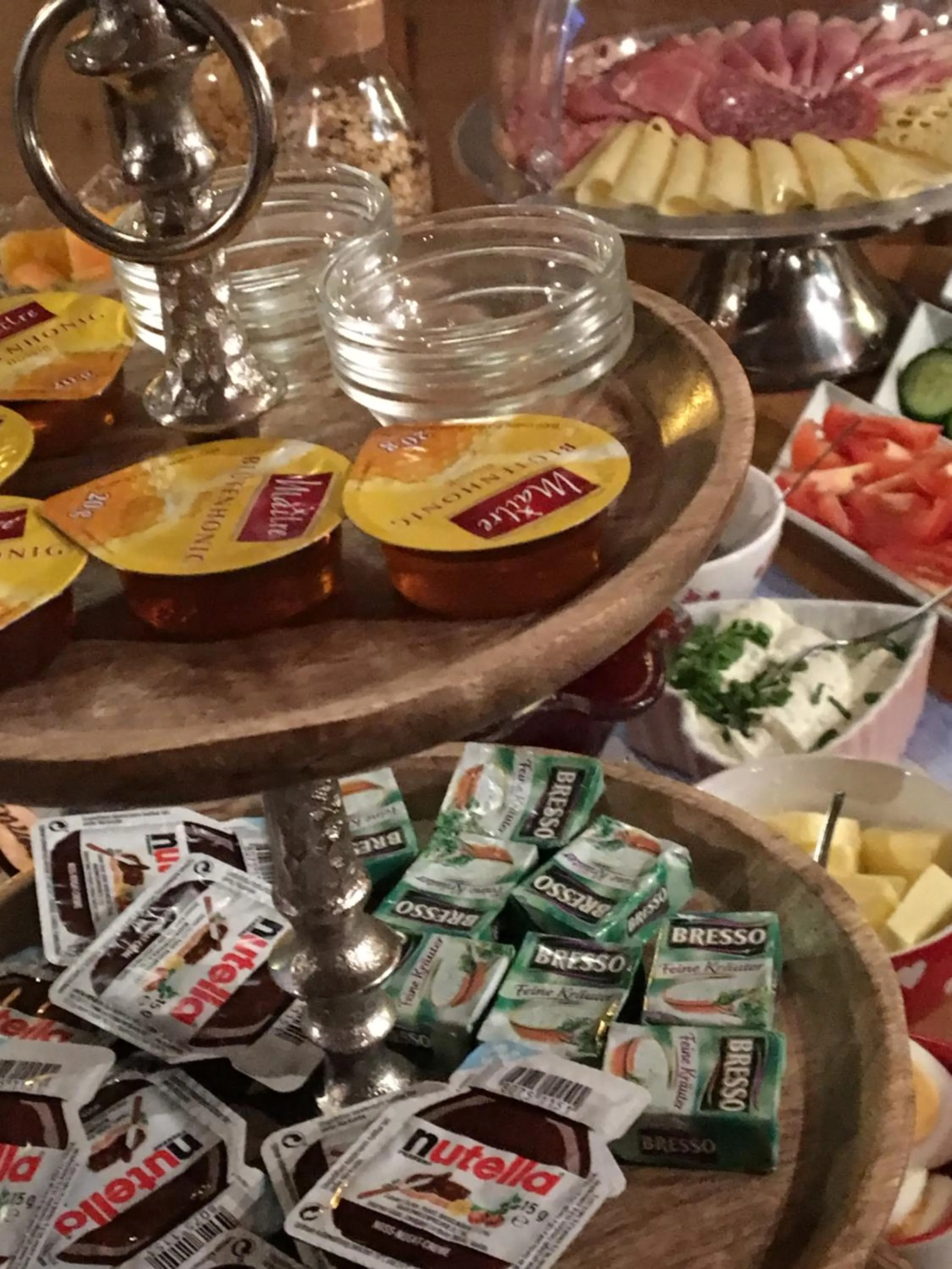 Buffet breakfast in Gästehaus Alter Keller