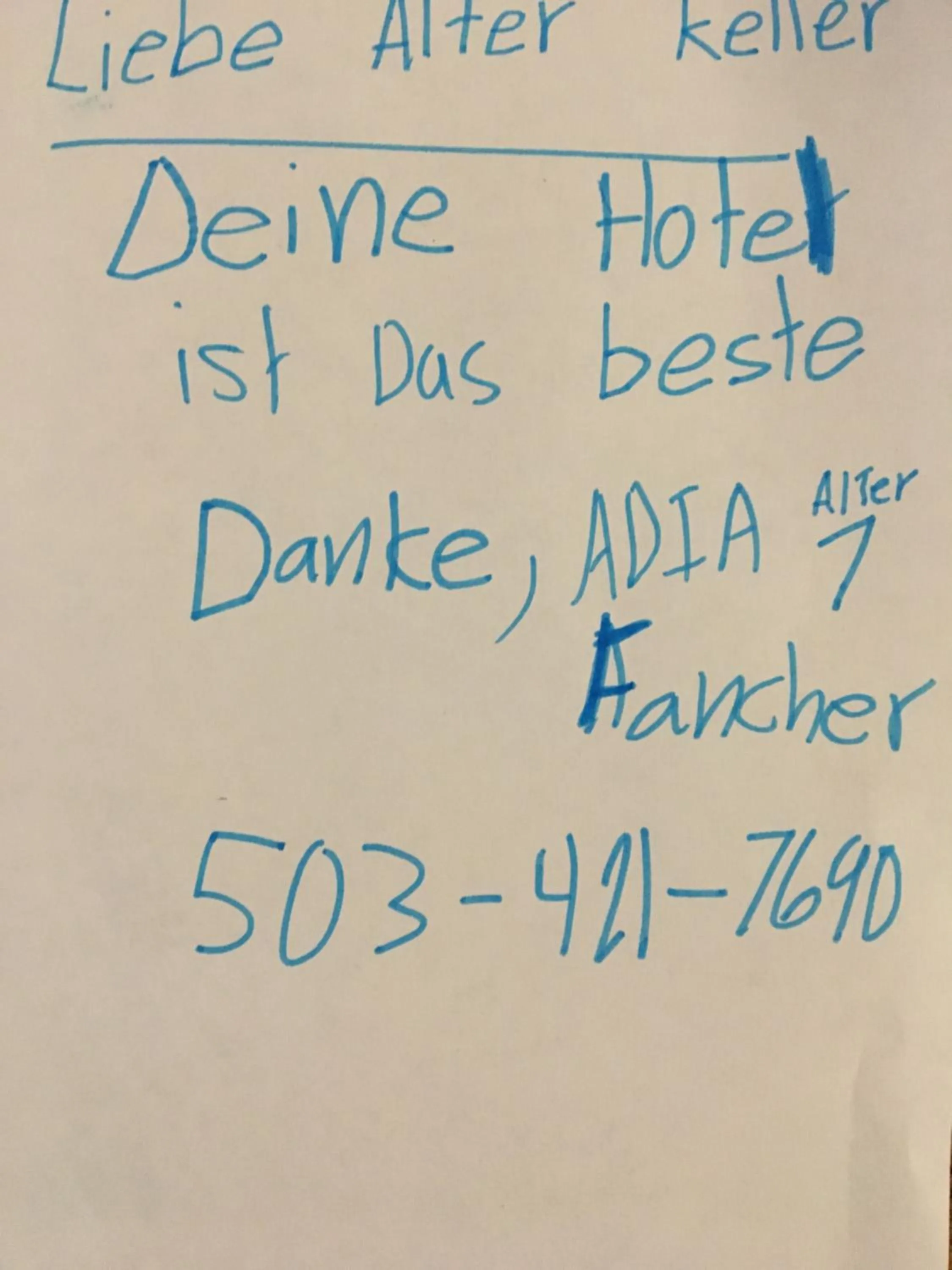 Family in Gästehaus Alter Keller