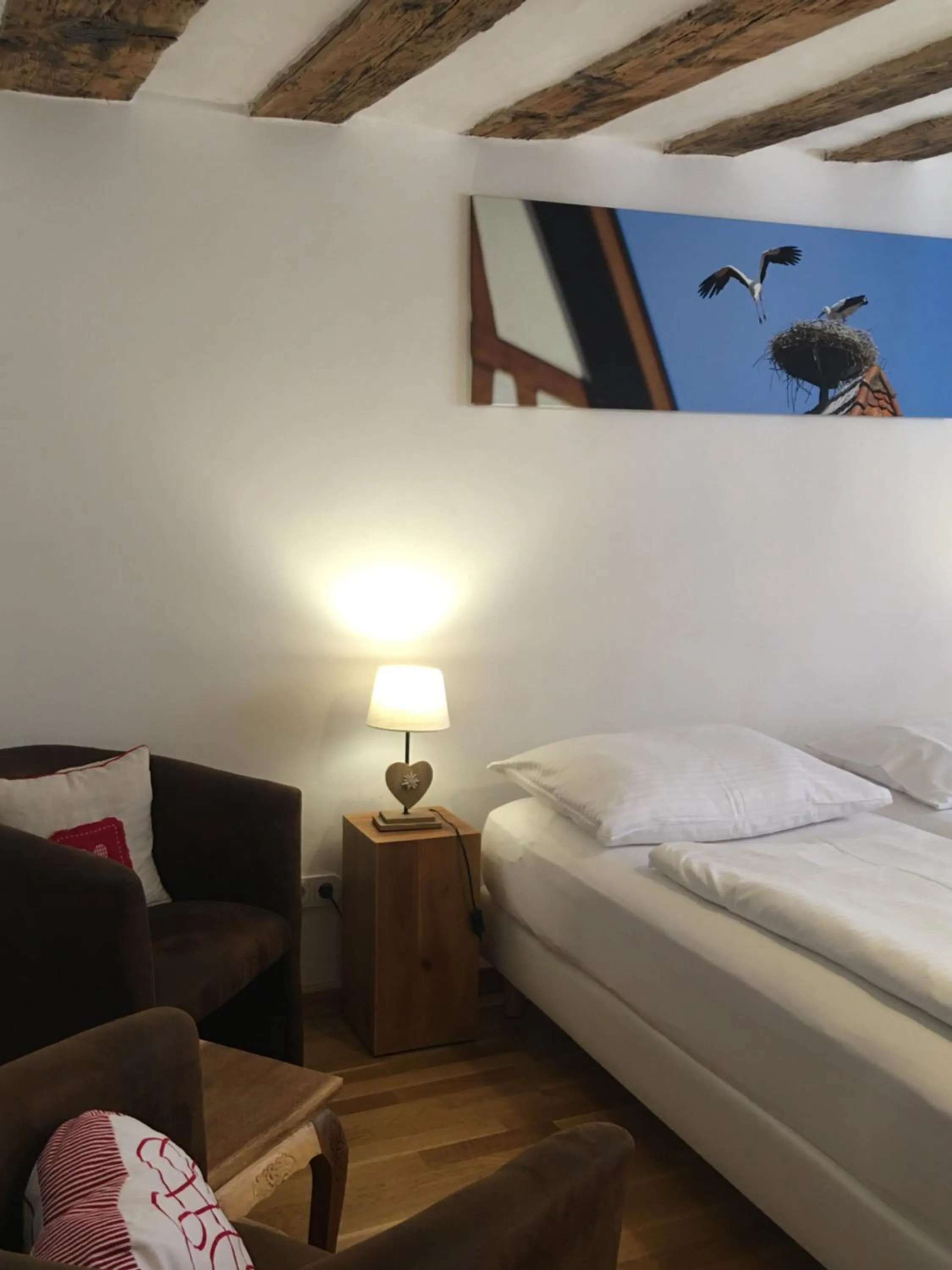 Bed in Gästehaus Alter Keller