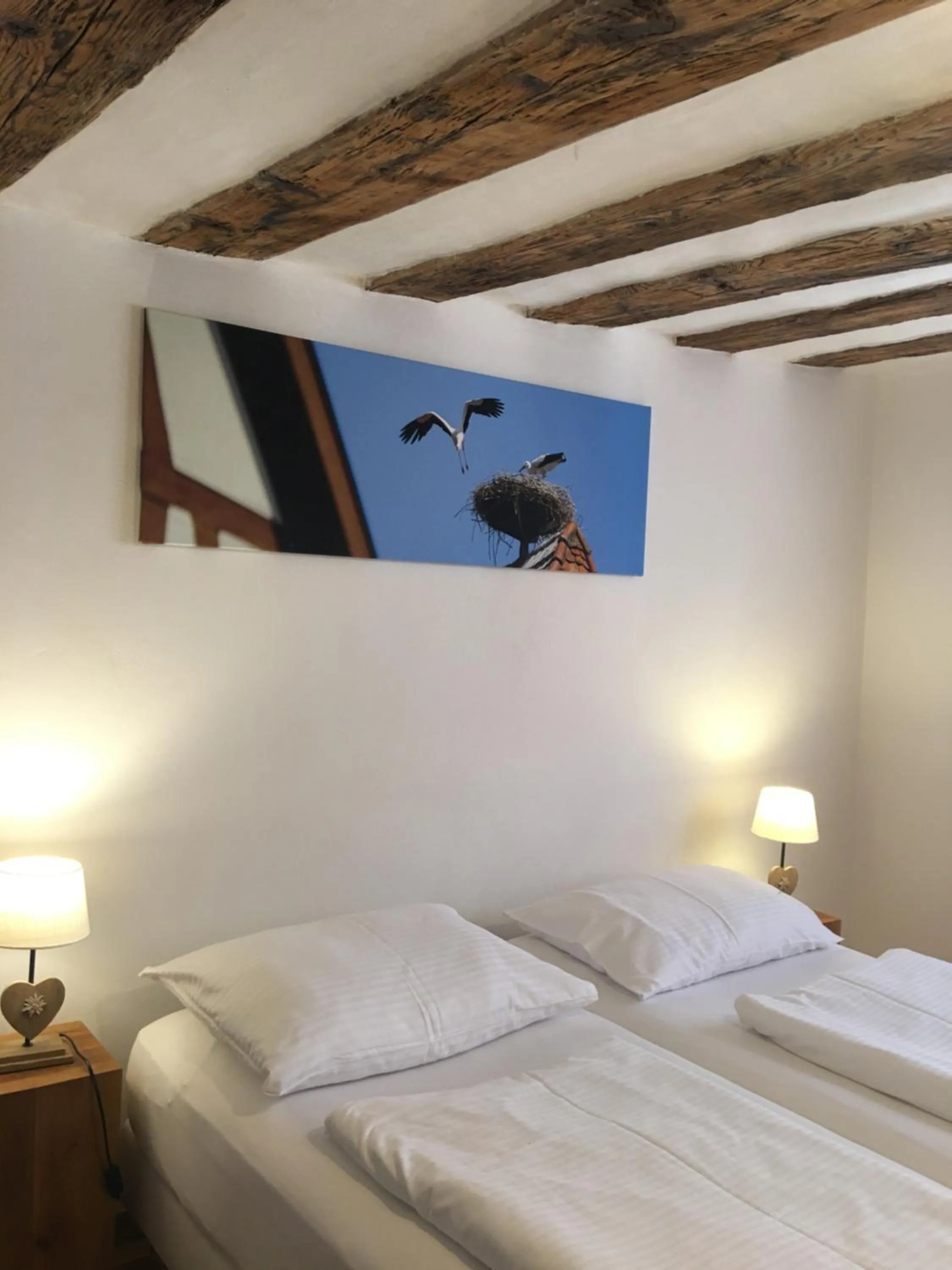 Bed in Gästehaus Alter Keller